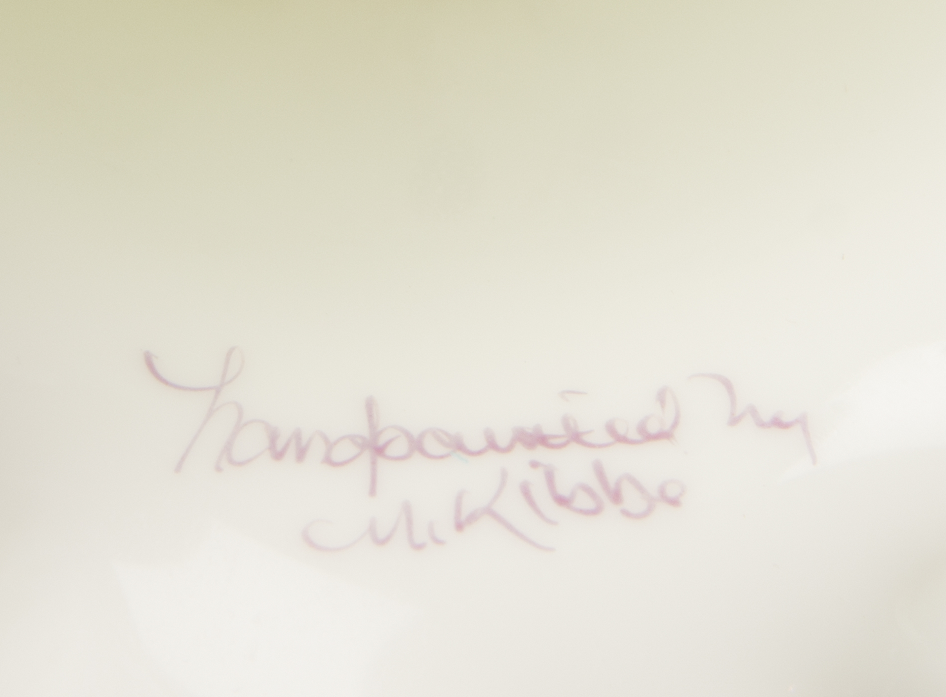 Fenton Handpainted Bell