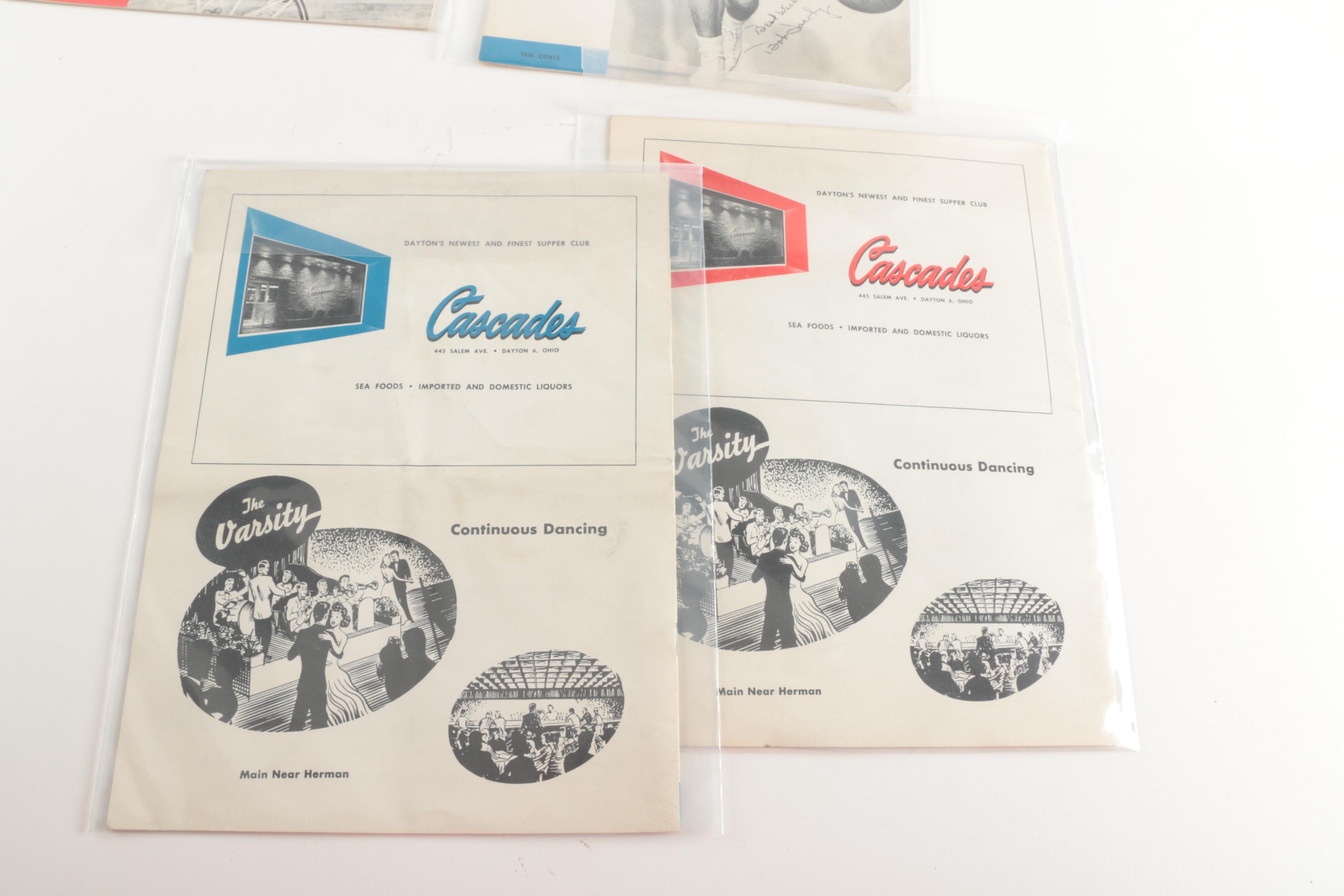 Vintage University of Dayton Basketball Game Programs