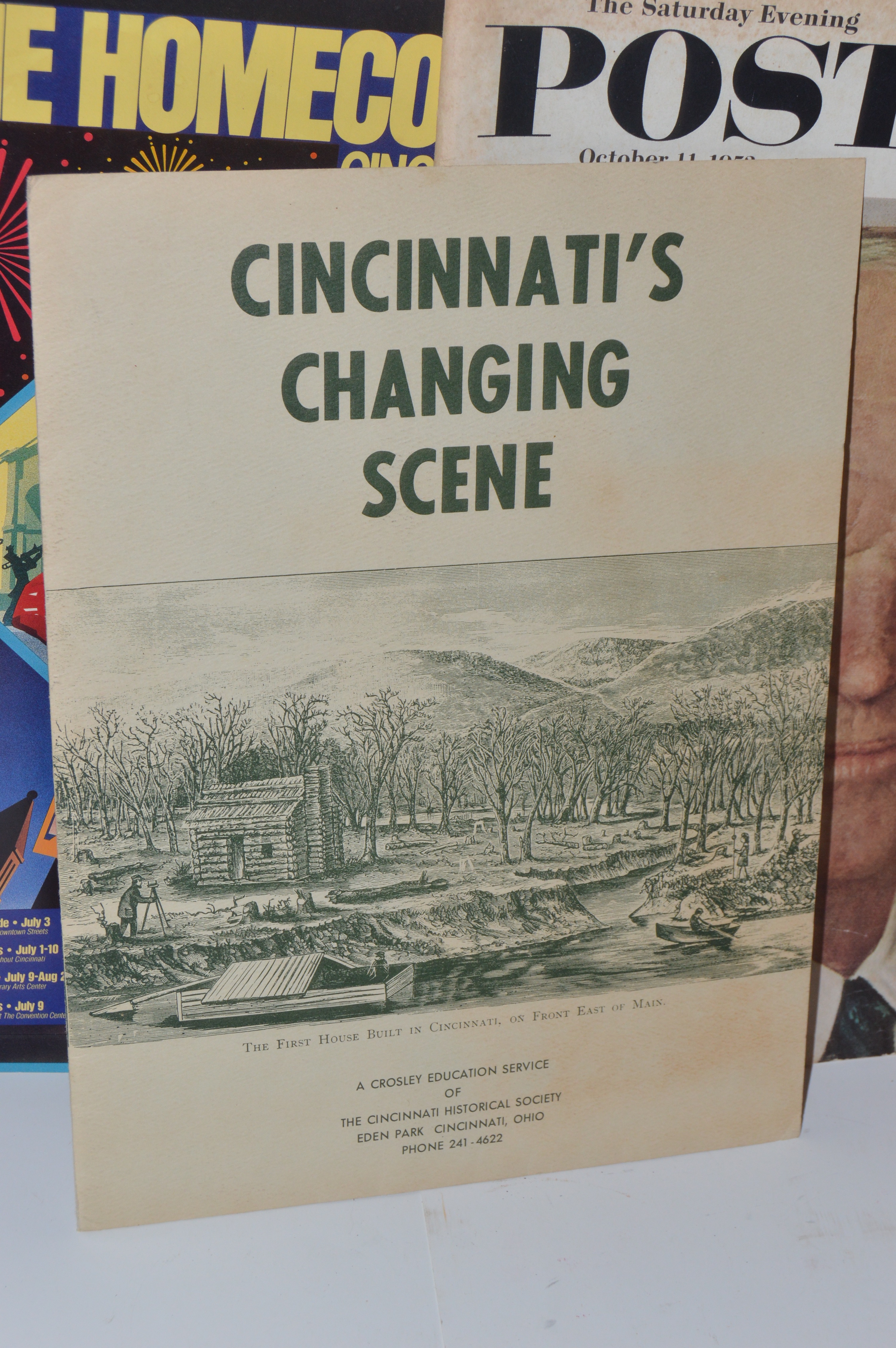 Vintage Cincinnati Ephemera Including a 1950s Beverly Hills Country Club Program