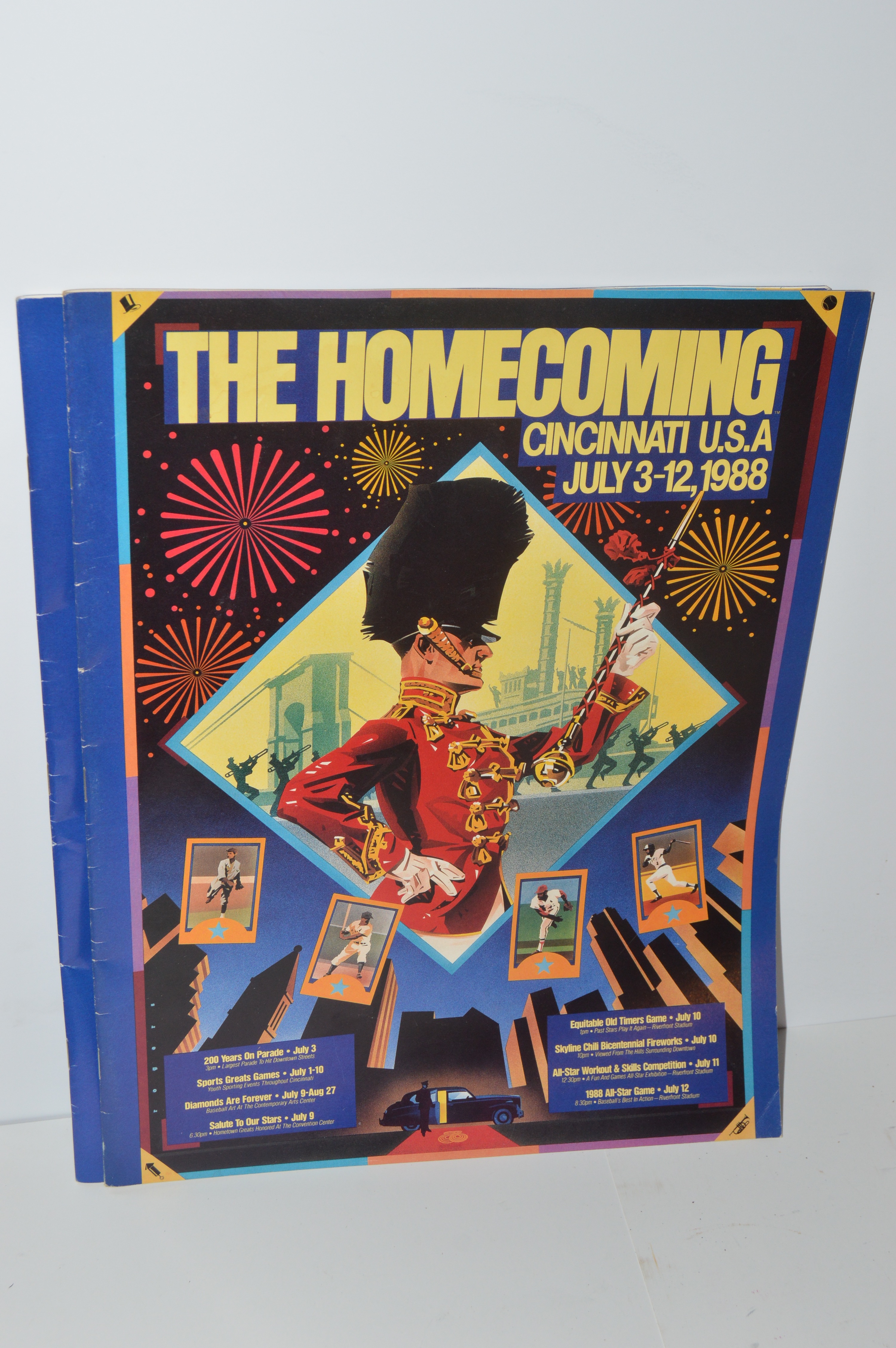 Vintage Cincinnati Ephemera Including a 1950s Beverly Hills Country Club Program