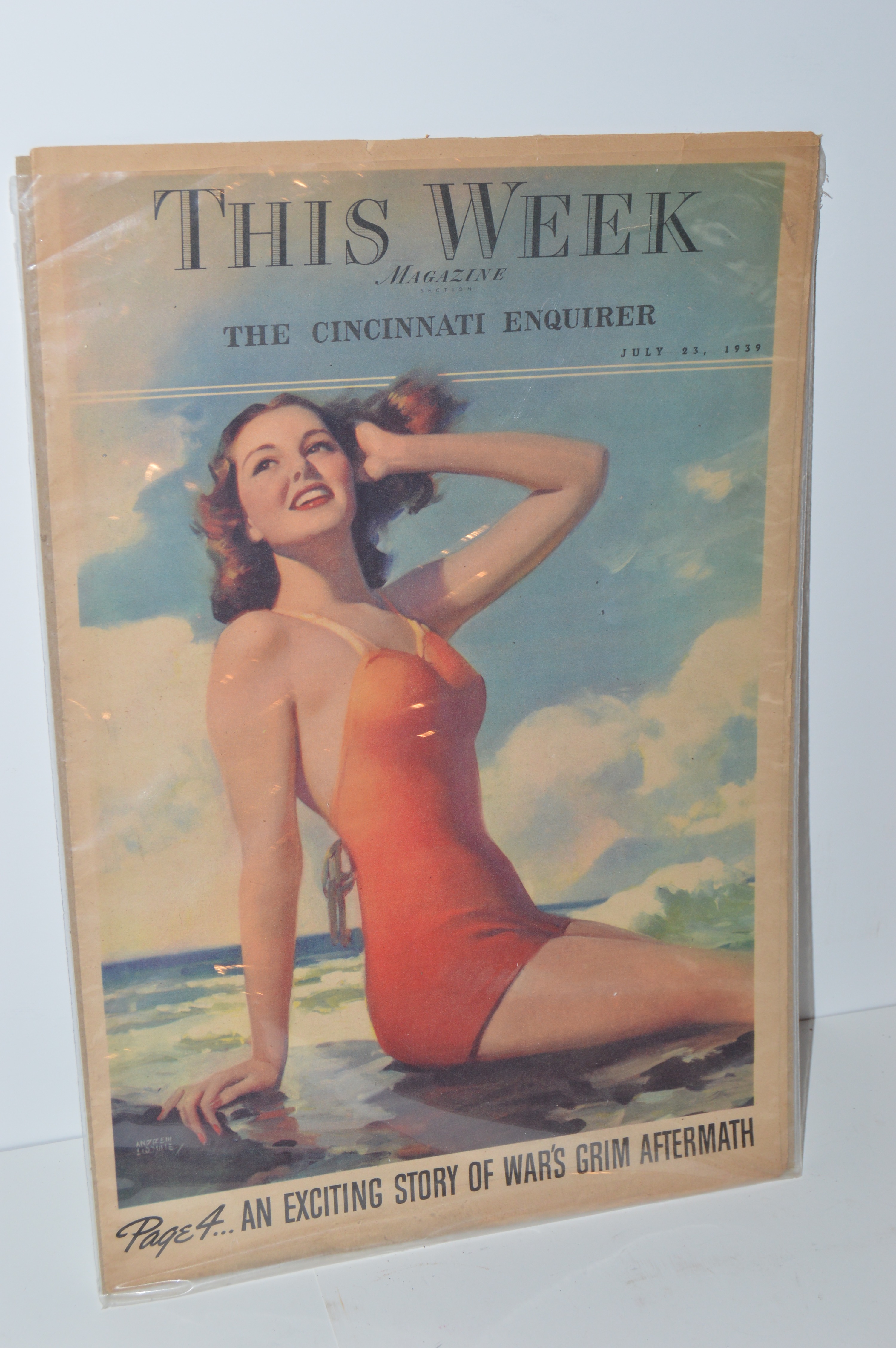 Vintage Cincinnati Ephemera Including a 1950s Beverly Hills Country Club Program