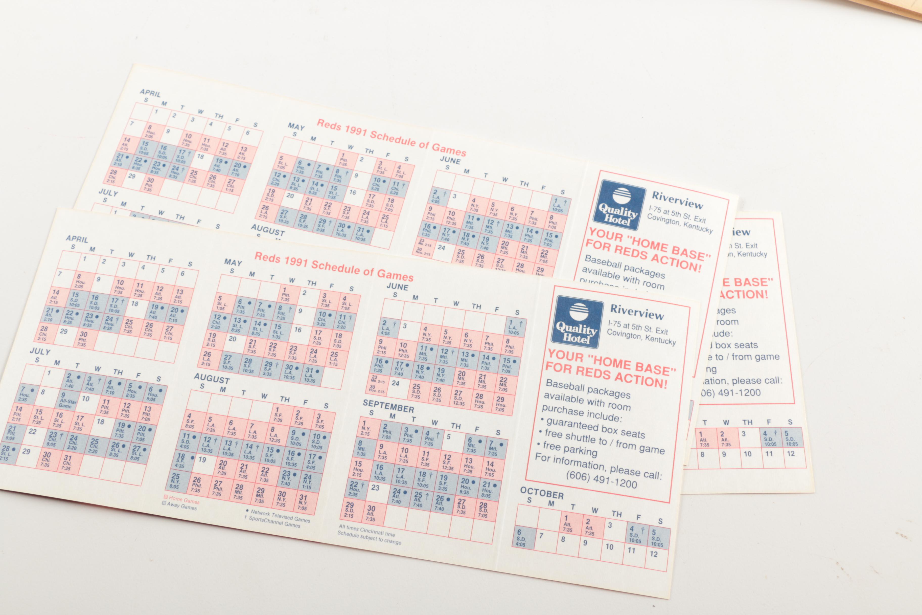 Cincinnati Reds Baseball Memorabilia