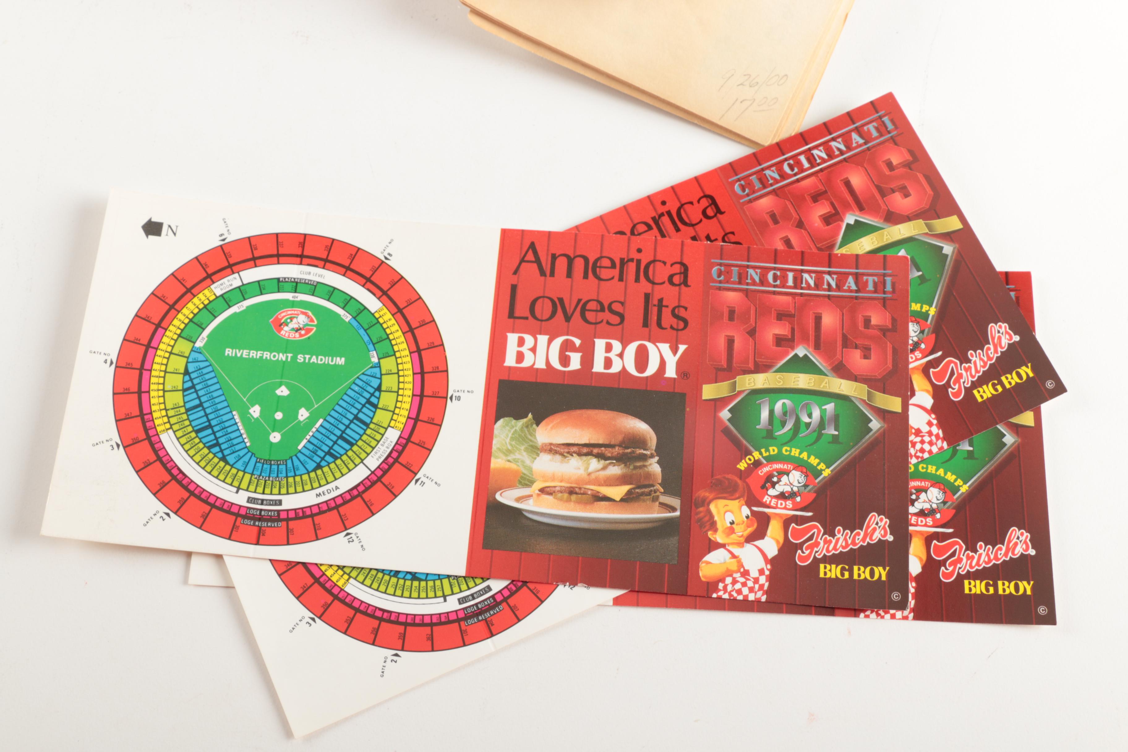 Cincinnati Reds Baseball Memorabilia