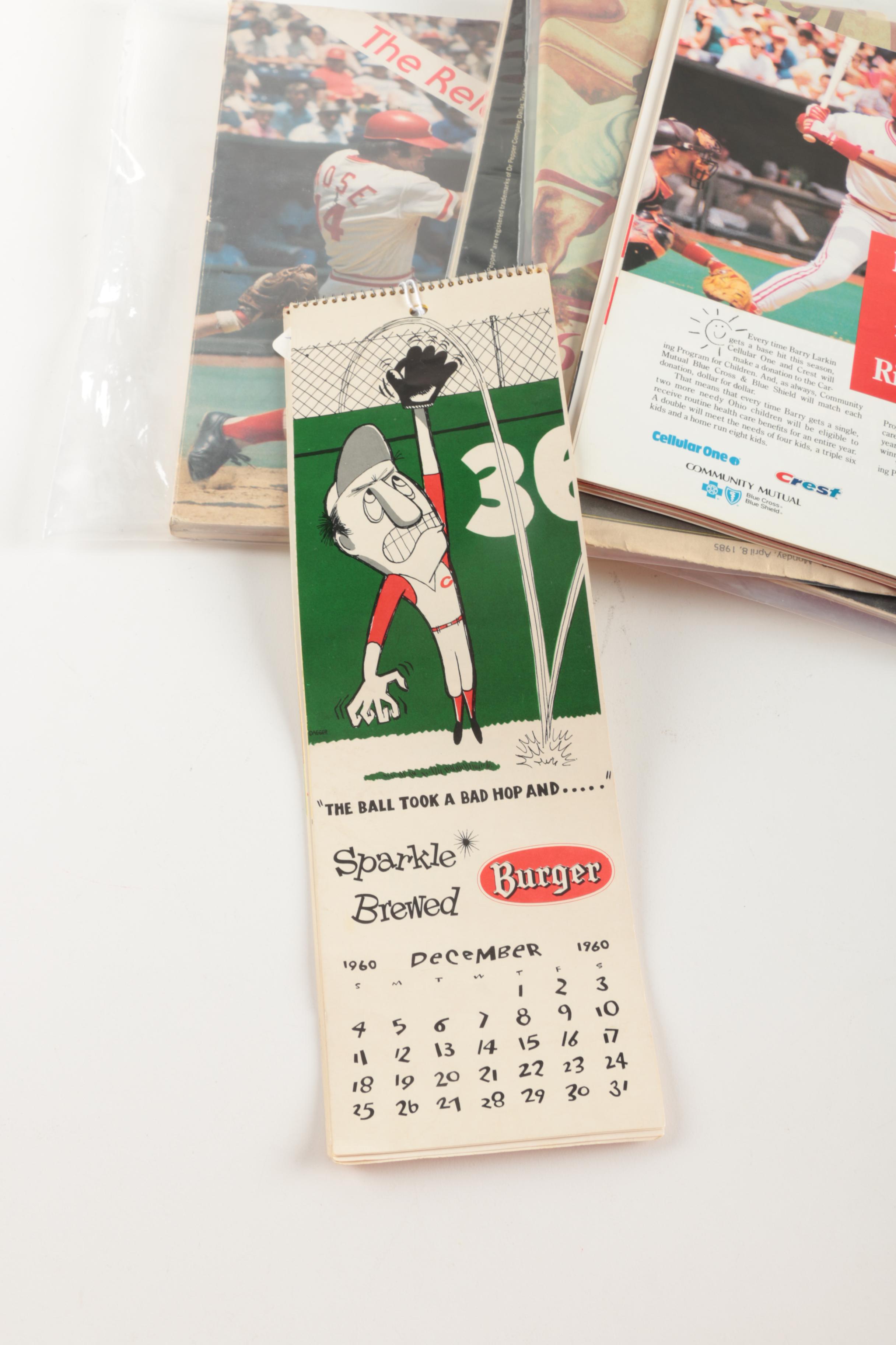 Cincinnati Reds Baseball Memorabilia