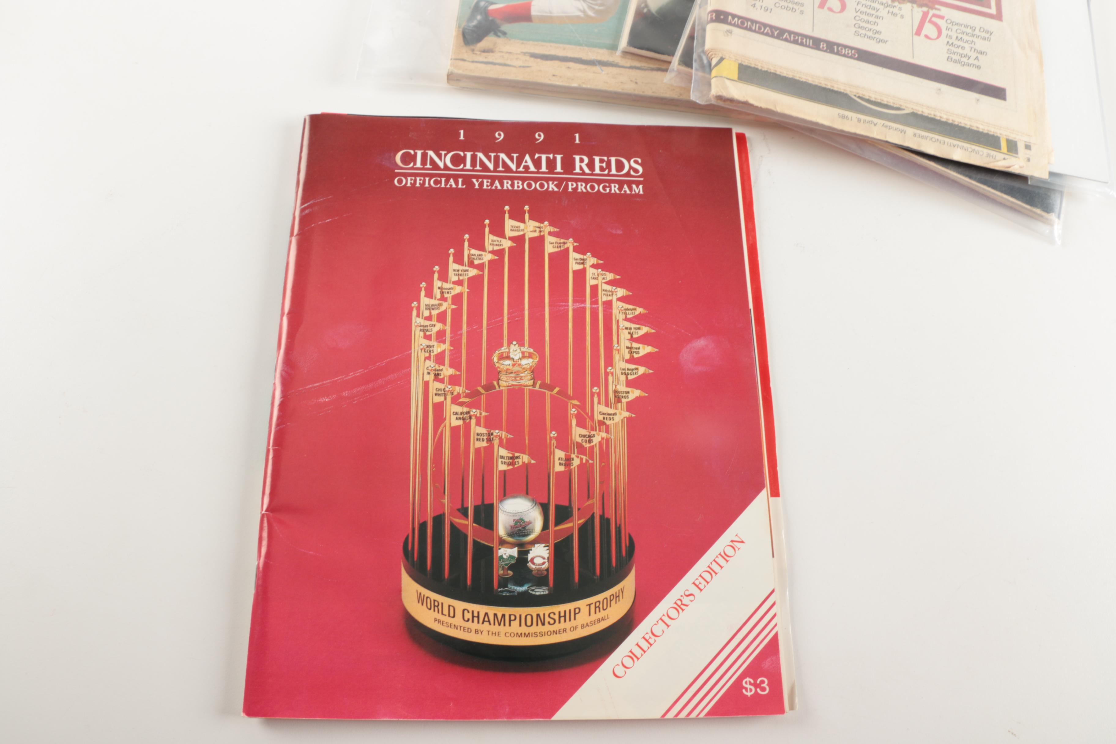 Cincinnati Reds Baseball Memorabilia