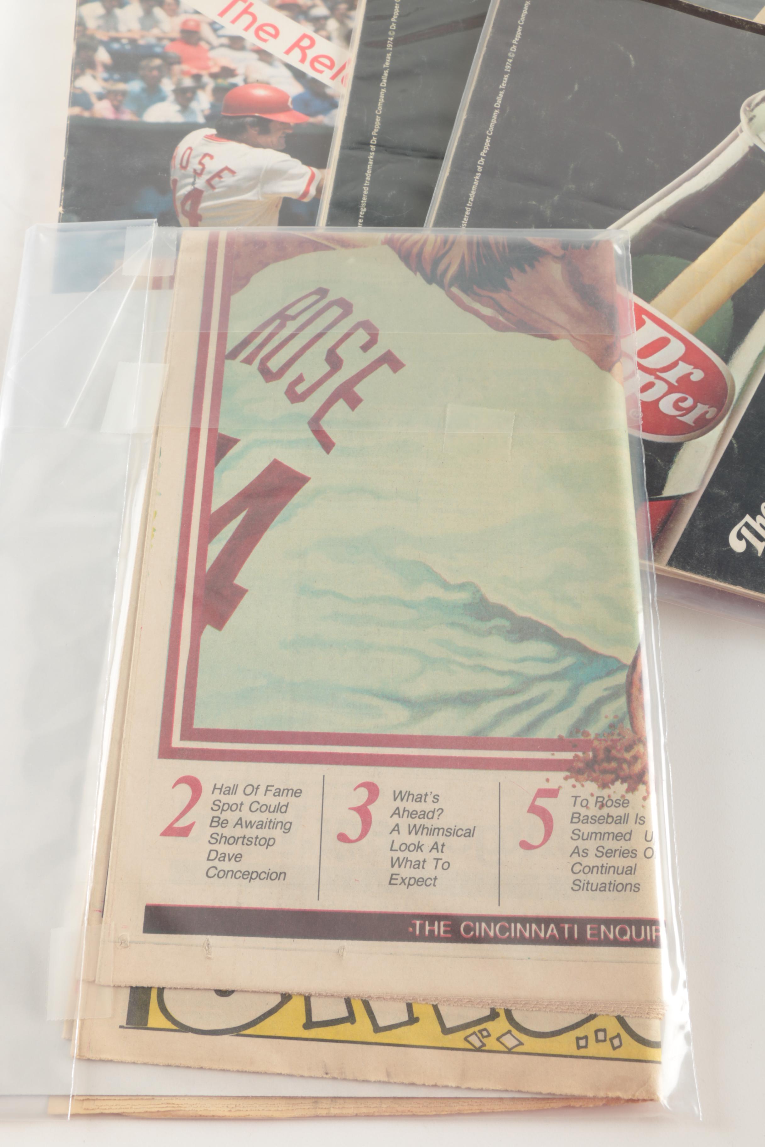 Cincinnati Reds Baseball Memorabilia