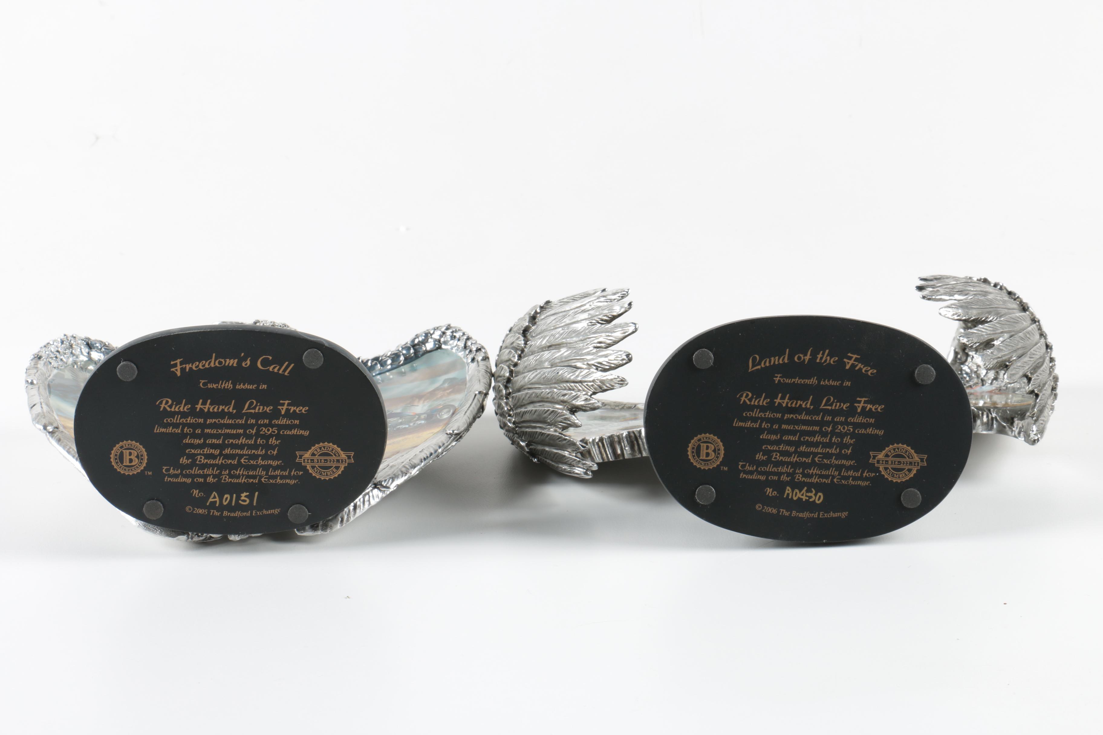 Bradford Exchange "Live to Ride, Ride to Live" Eagle Collection