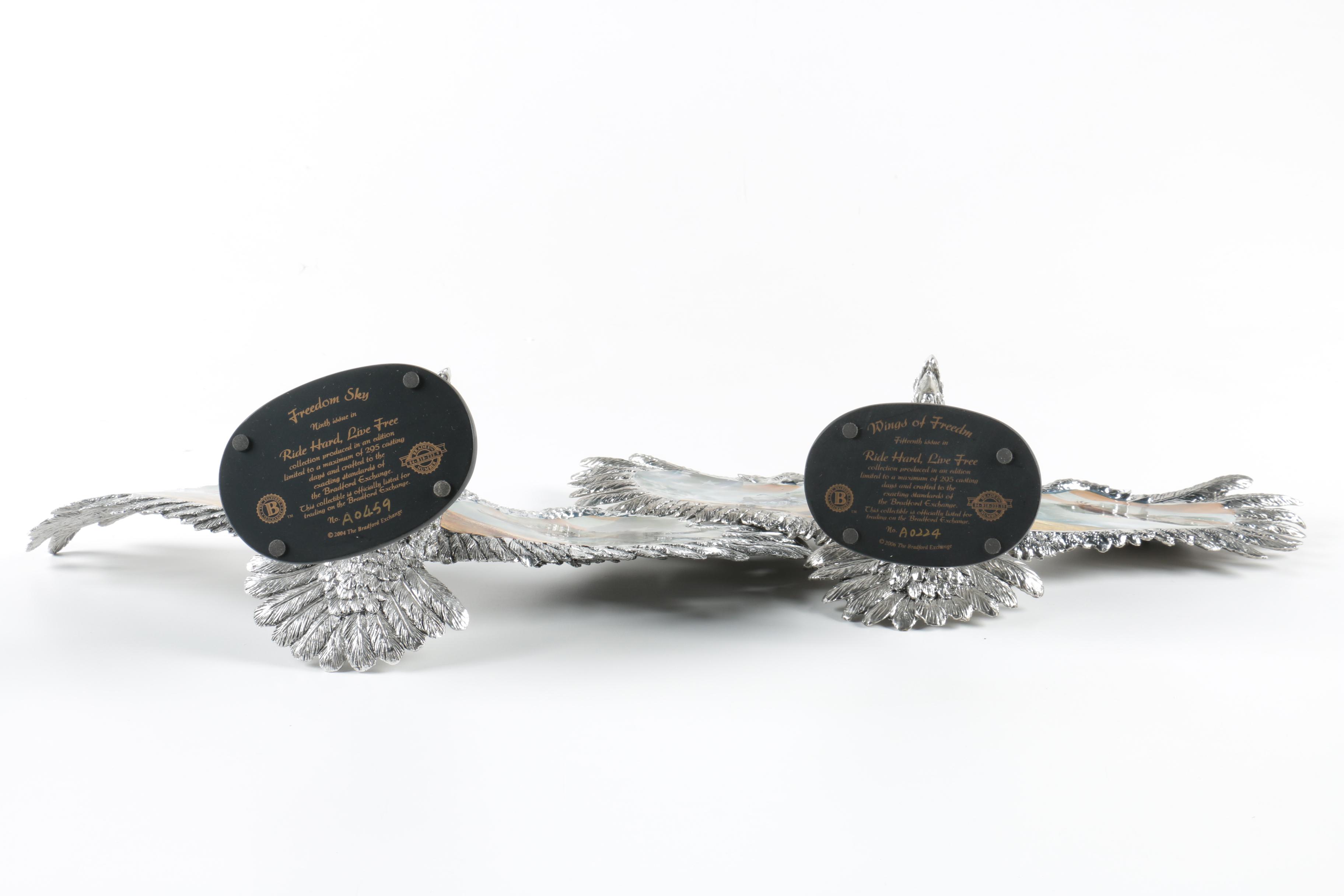 Bradford Exchange "Live to Ride, Ride to Live" Eagle Collection