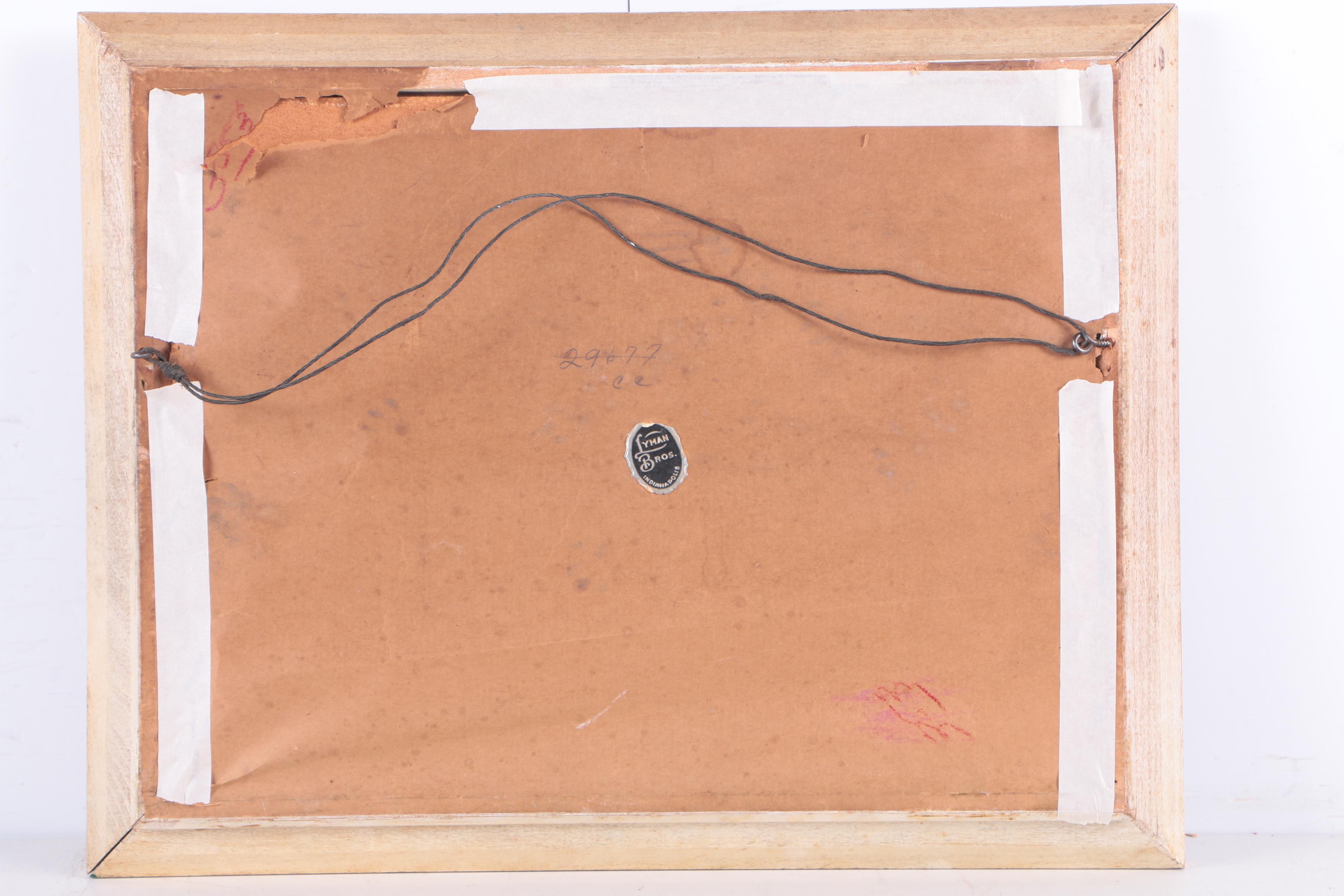 B. Hatton Oil Painting on Canvas Board of Autumn Landscape