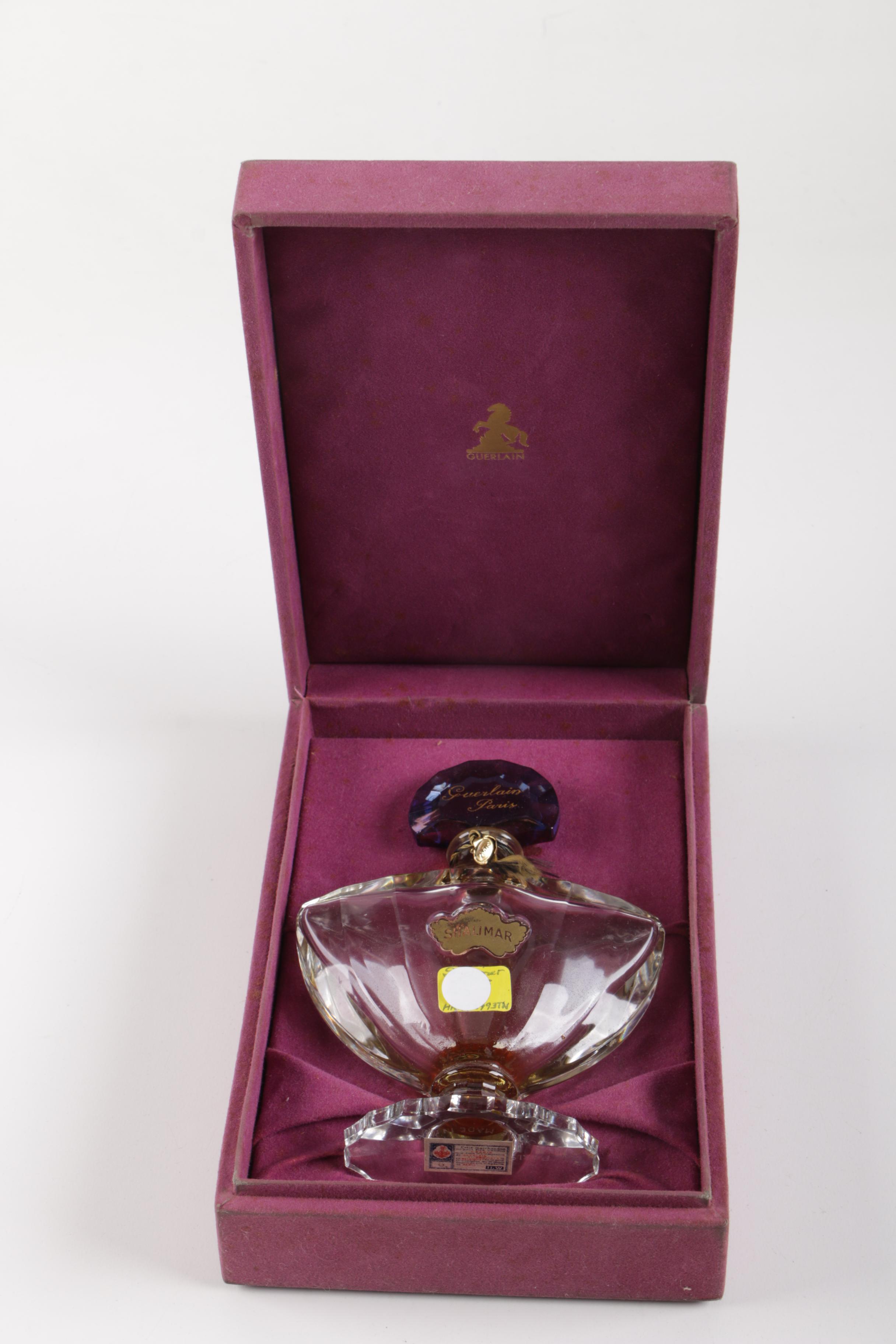 Vintage Guerlain Paris Perfume Bottles