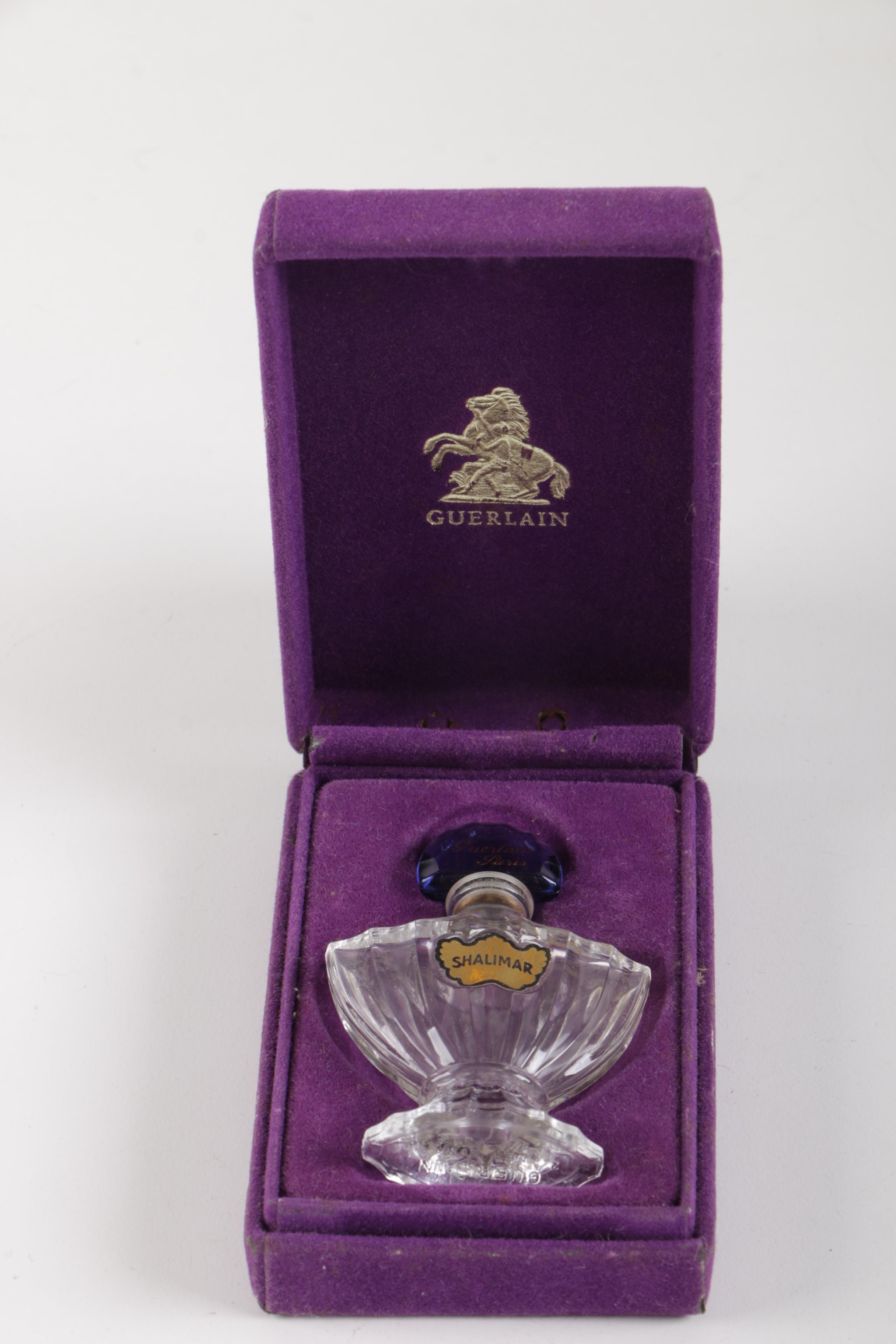 Vintage Guerlain Paris Perfume Bottles