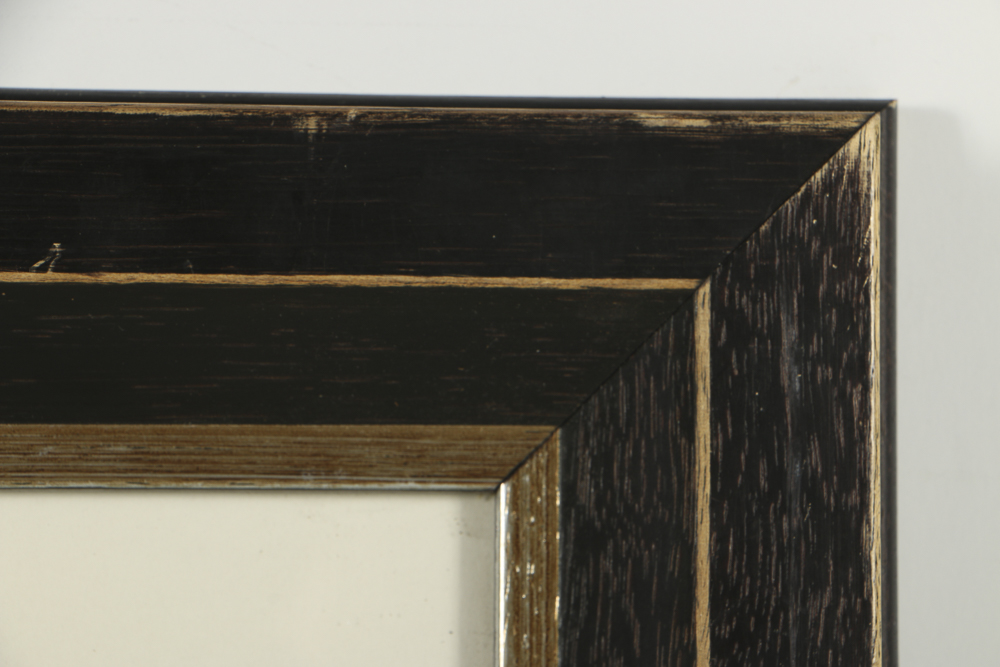 Gijsbertus Kloezeman Dry Point Etching on Paper Bridge Landscape Scene