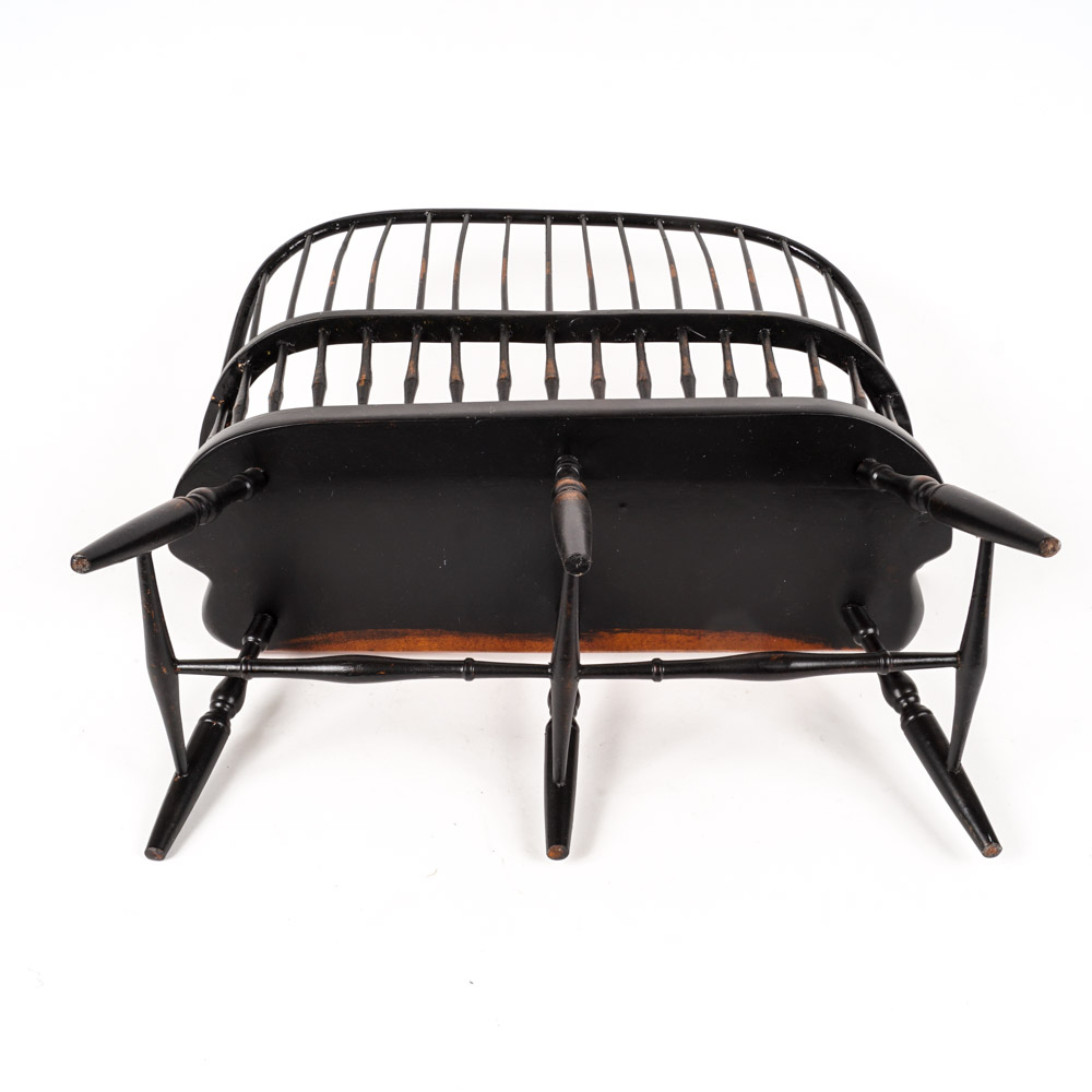 Miniature Windsor Style Settee with Spindle Back