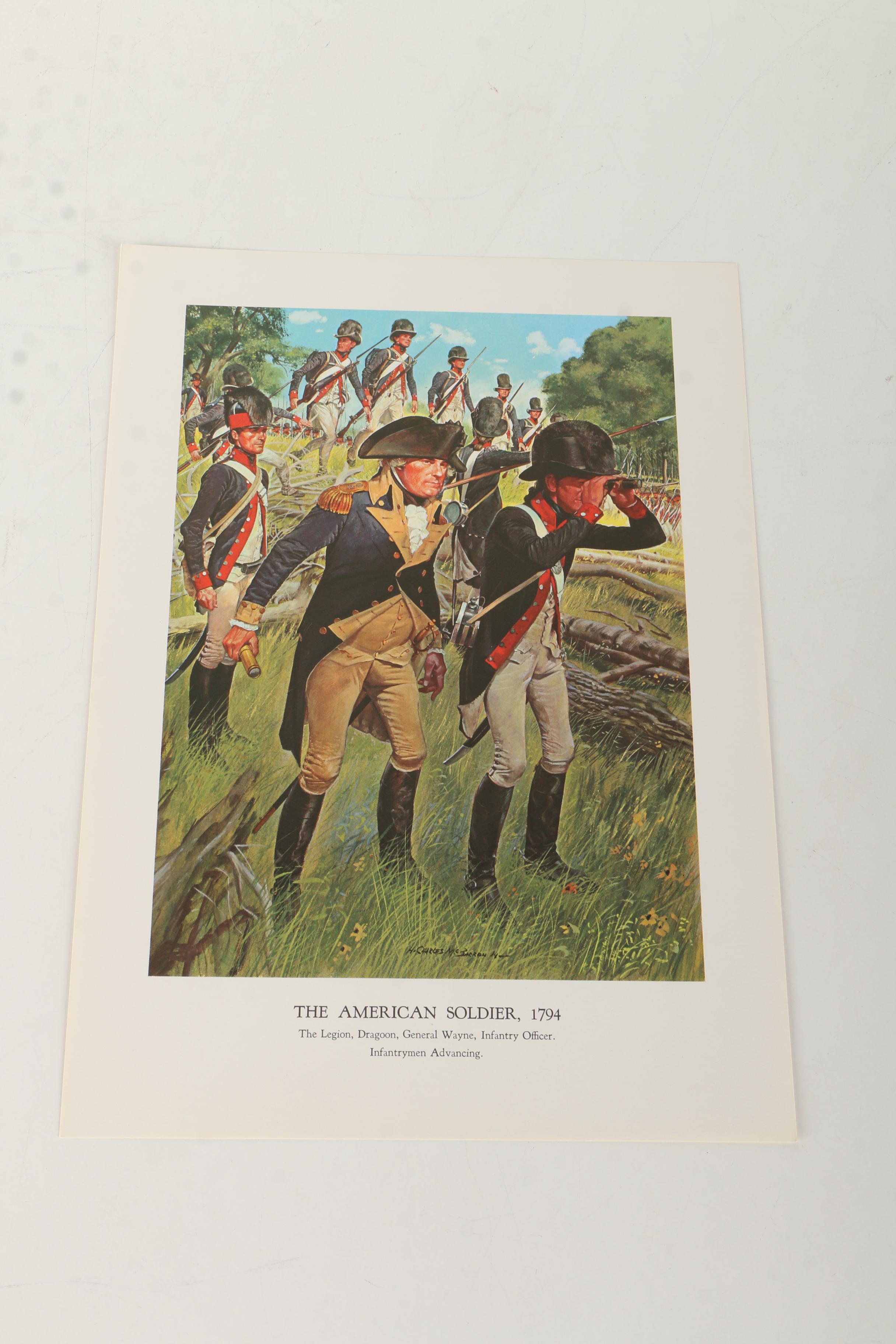 Collection of Vintage Prints From "The American Soldier" Series Issued by the U.S. Army
