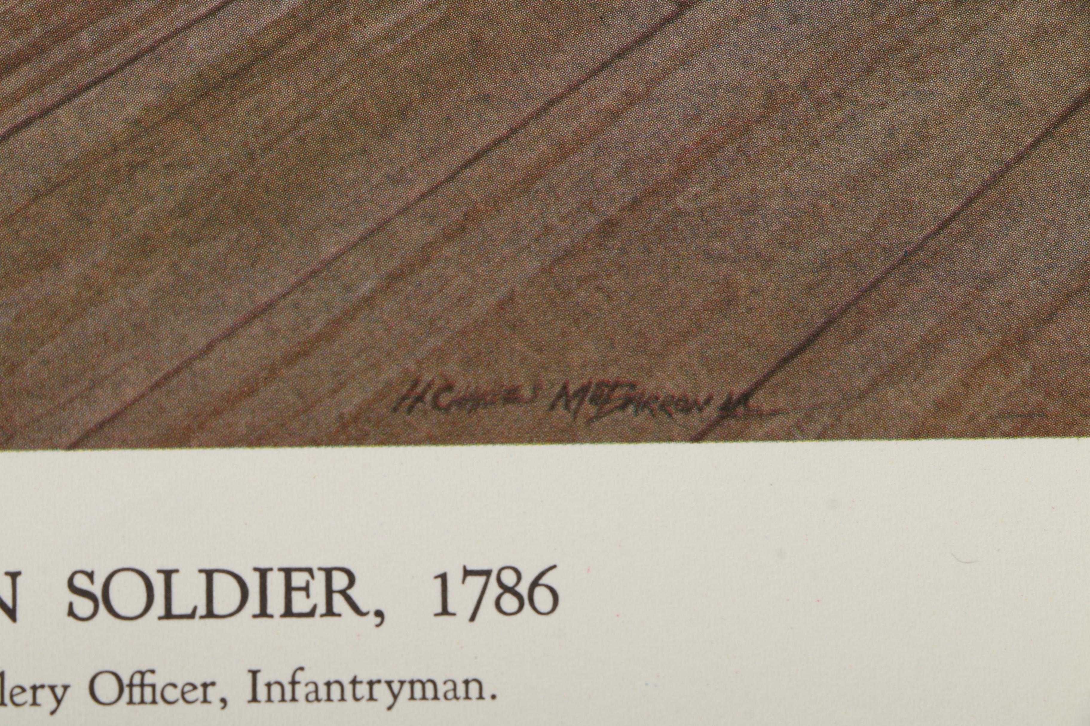 Collection of Vintage Prints From "The American Soldier" Series Issued by the U.S. Army