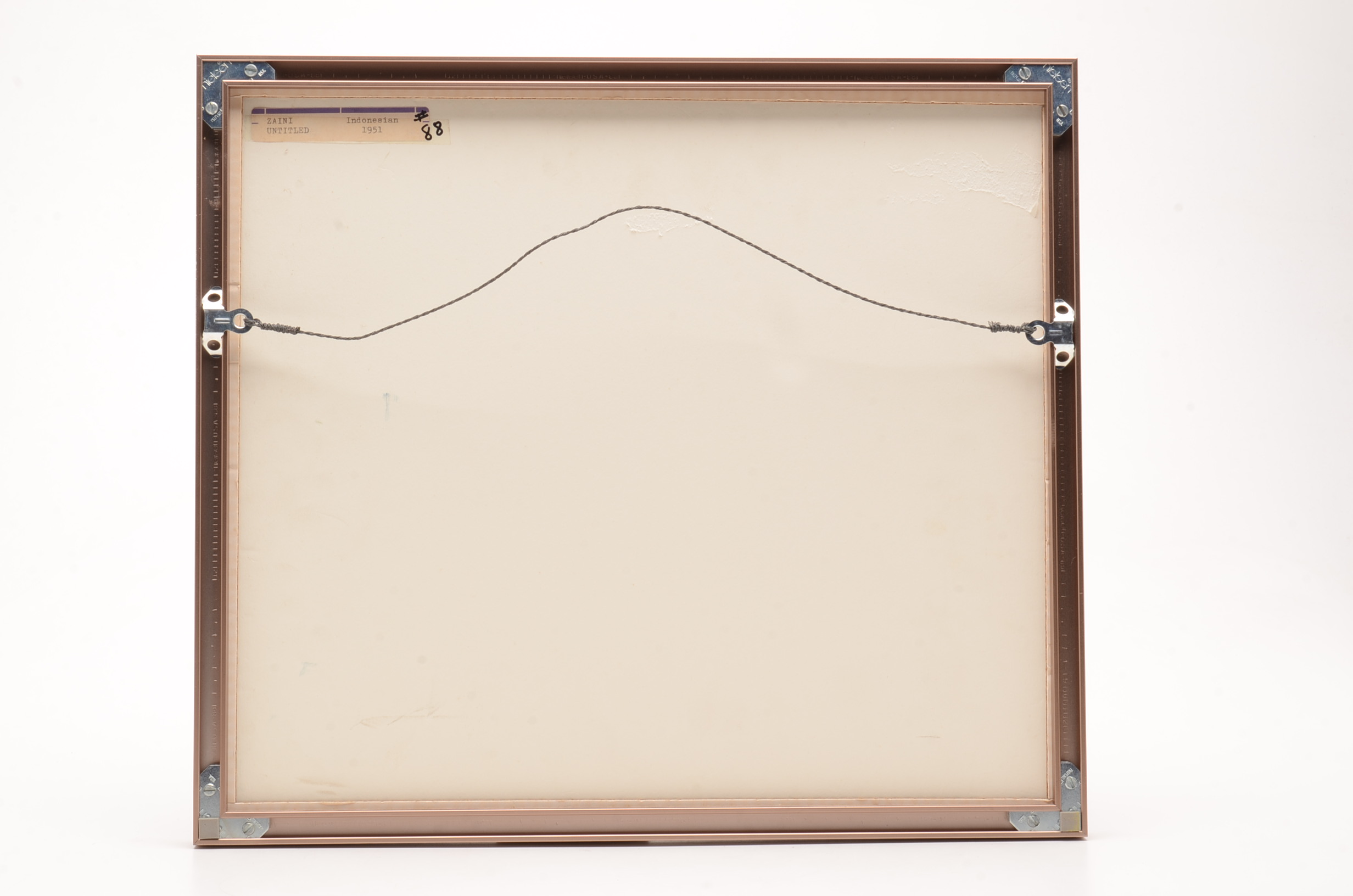 Zaini Pastel Drawing of Masks