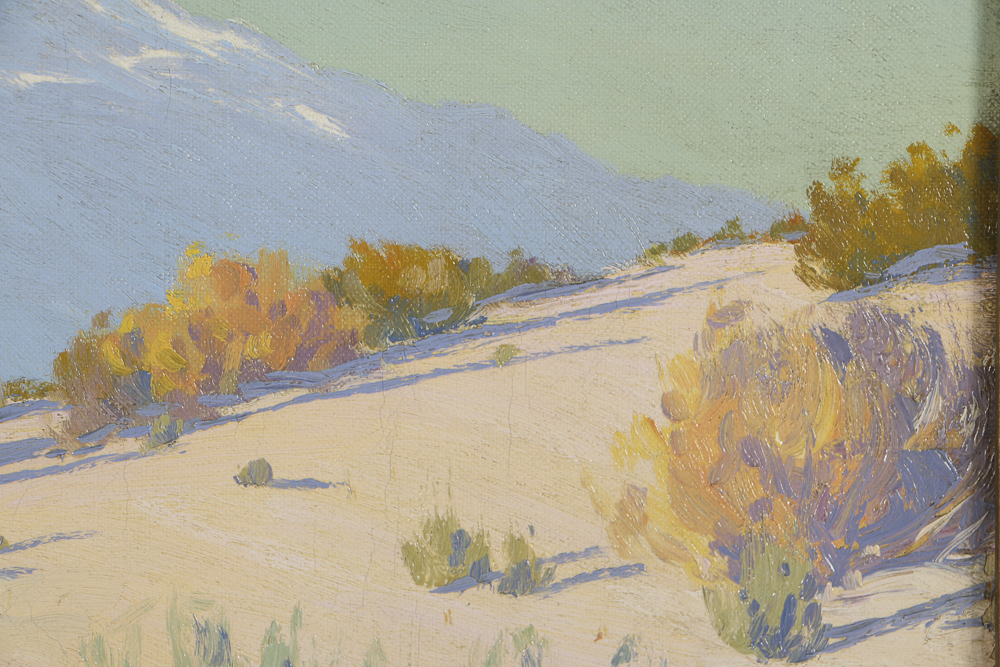 Harry B. Wagoner Oil Painting on Canvas "Sand and Silence"