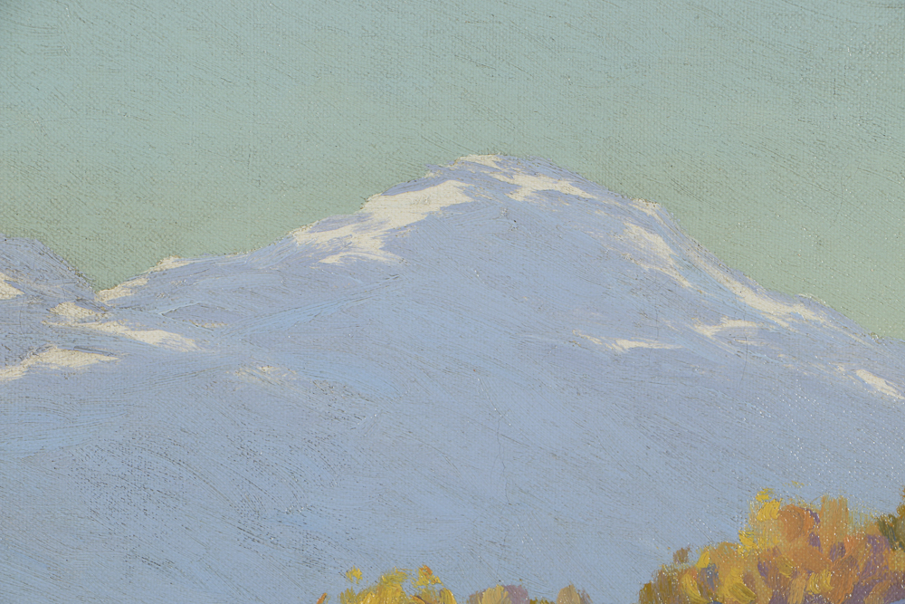 Harry B. Wagoner Oil Painting on Canvas "Sand and Silence"