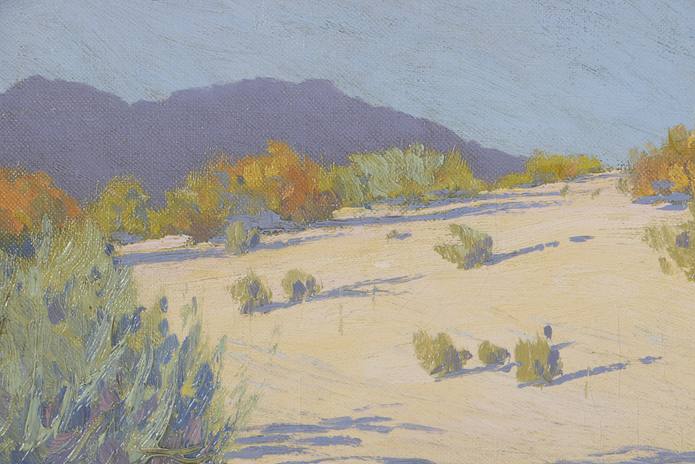 Harry B. Wagoner Oil Painting on Canvas "Sand and Silence"