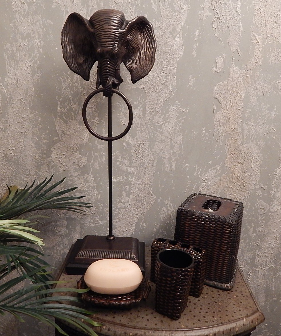 African Themed Bathroom Decor