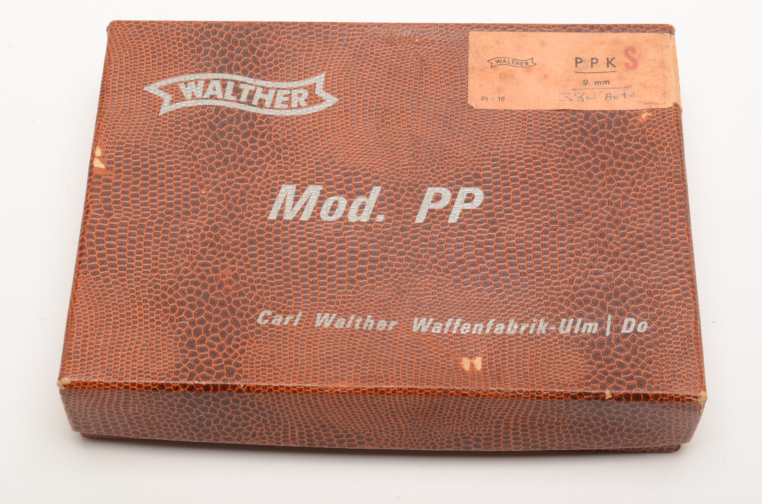 Vintage Walther PP Box and Manual