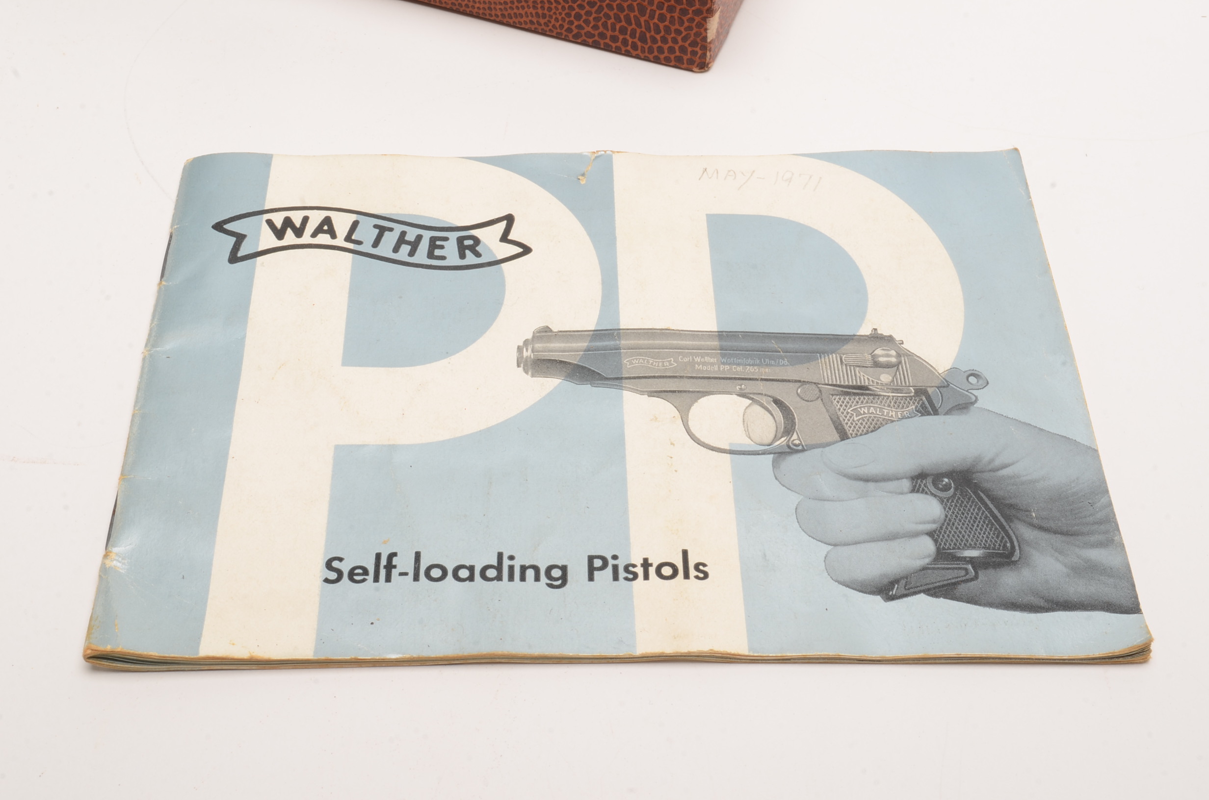 Vintage Walther PP Box and Manual