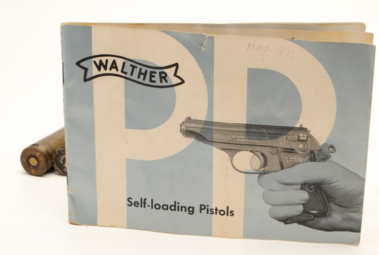 Vintage Walther PP Box and Manual