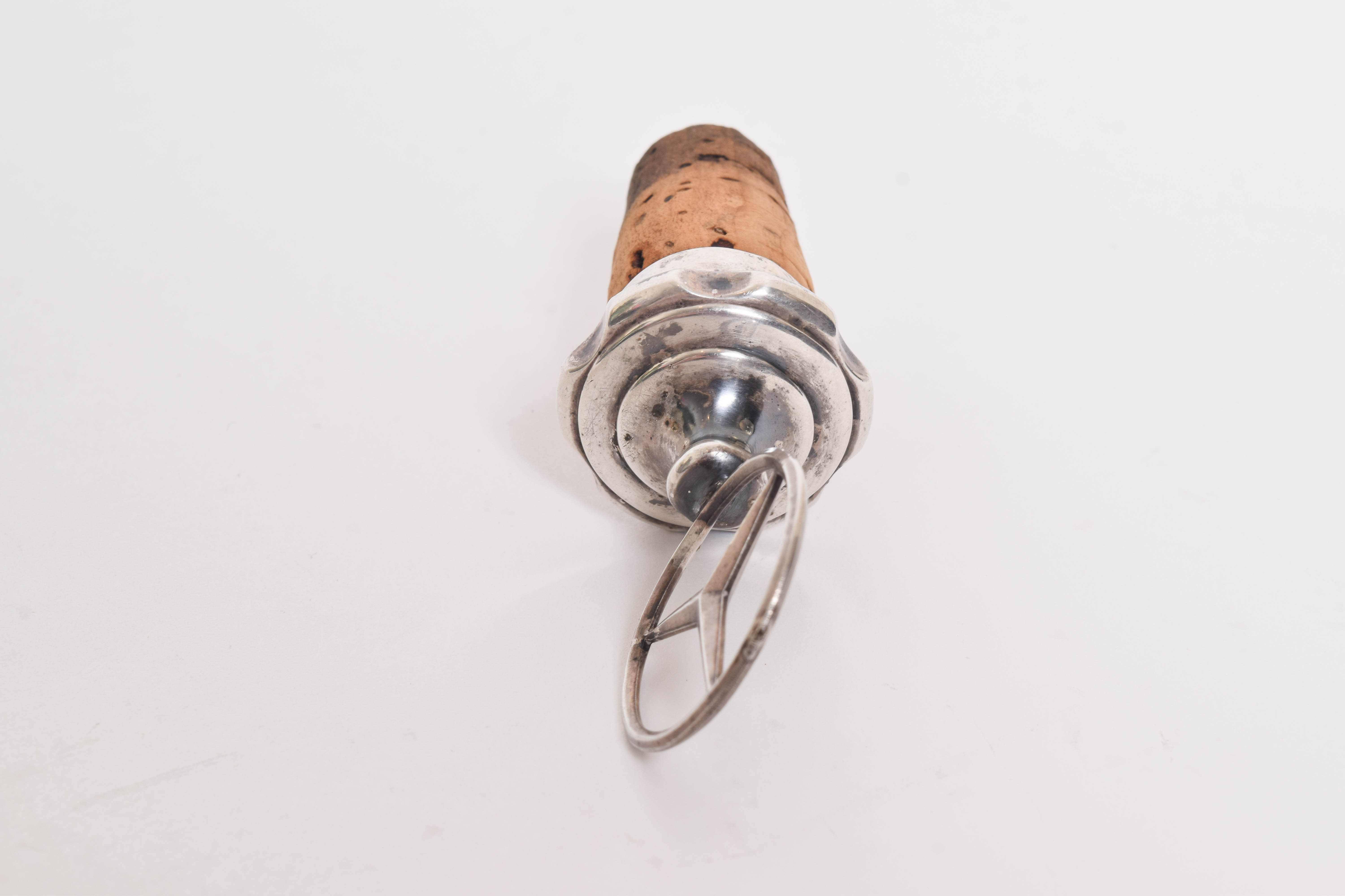 Sterling Silver Mercedes Logo 1926 Bottle Cork Topper