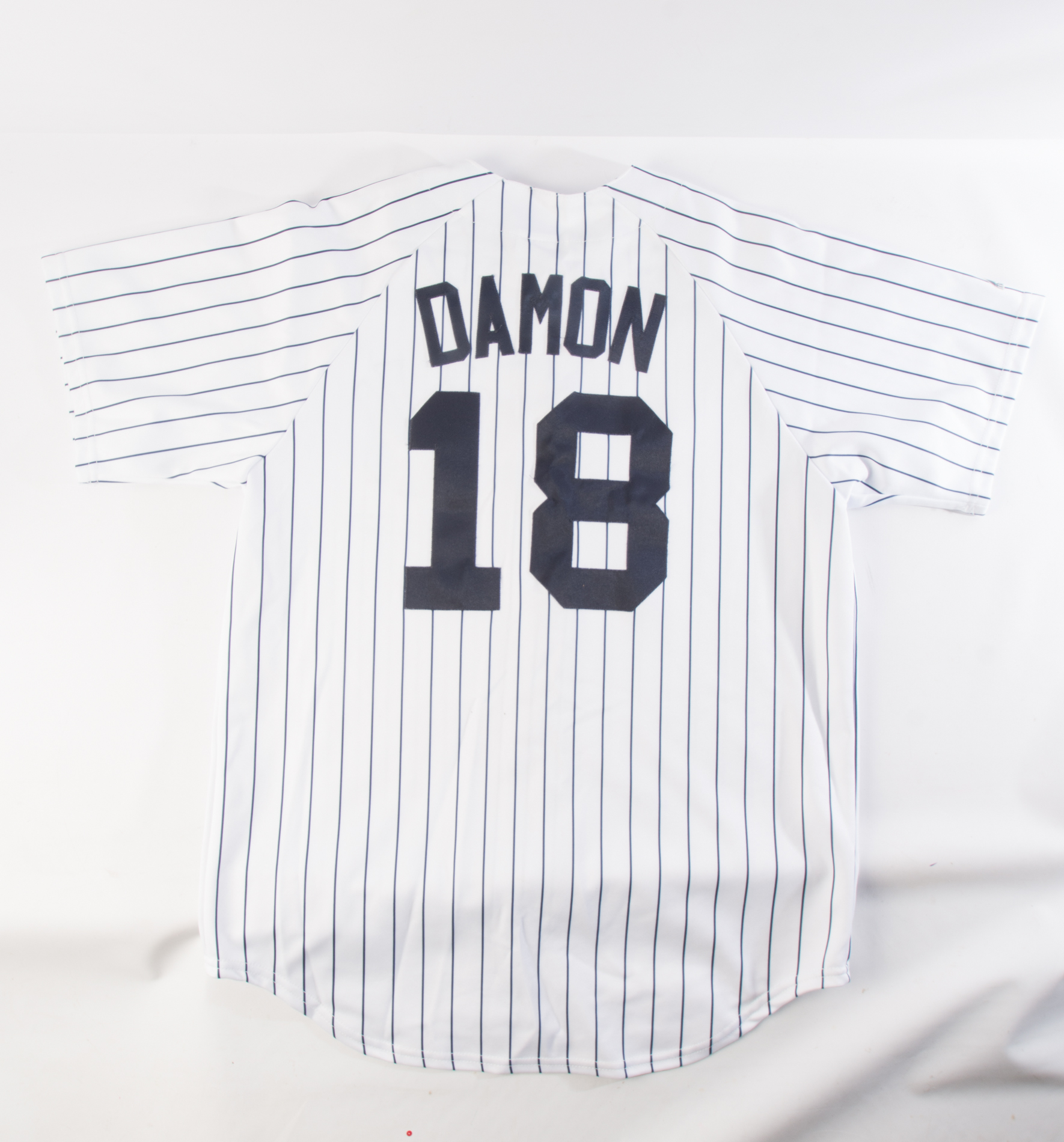 Johnny Damon Autographed Yankees Jersey