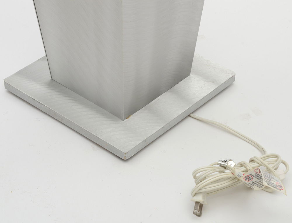 Shlomi Haziza Original Signed Acrylic Sculpture on Lighted Pedestal