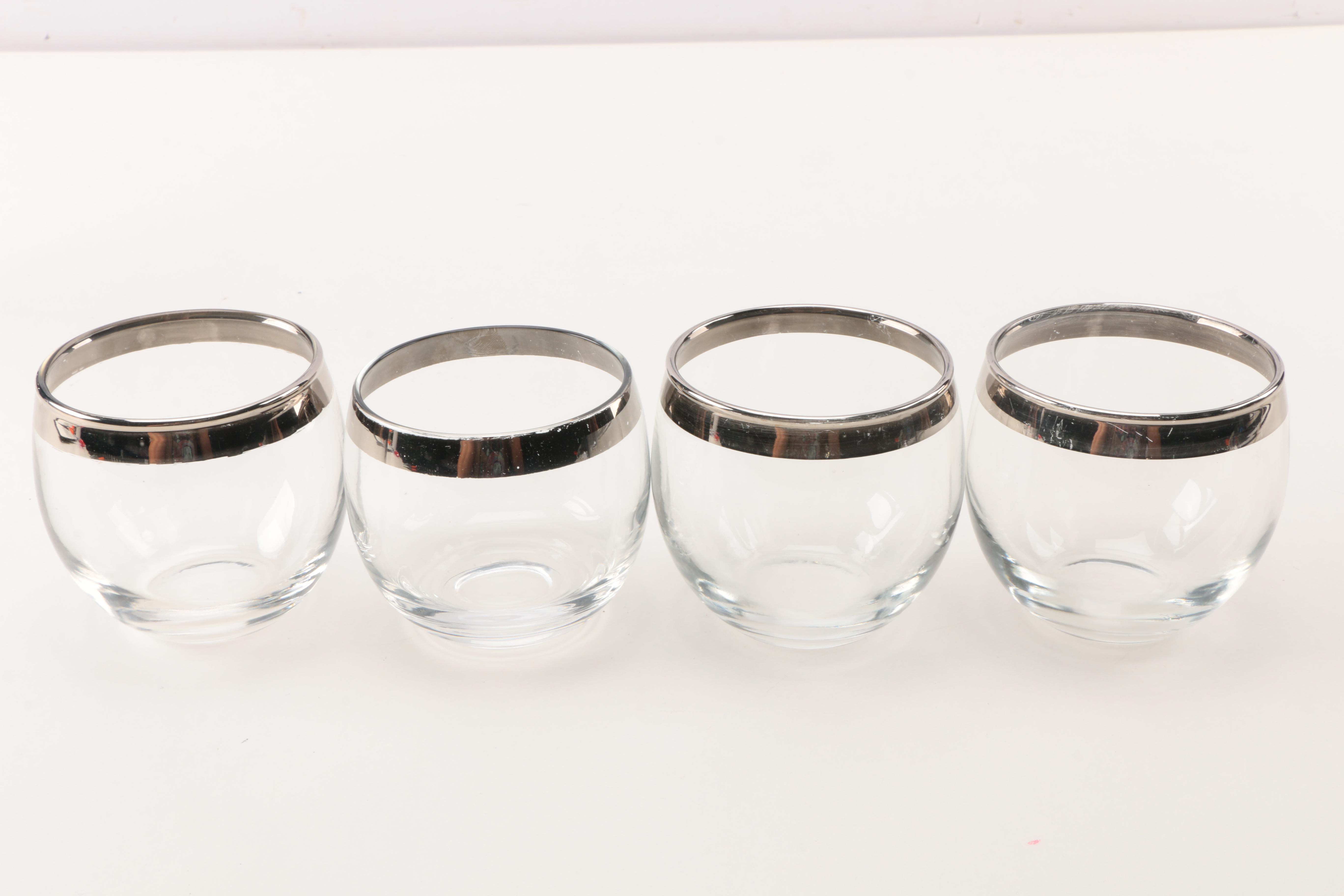 Mid Century Modern Pitcher and Glassware After Dorothy Thorpe