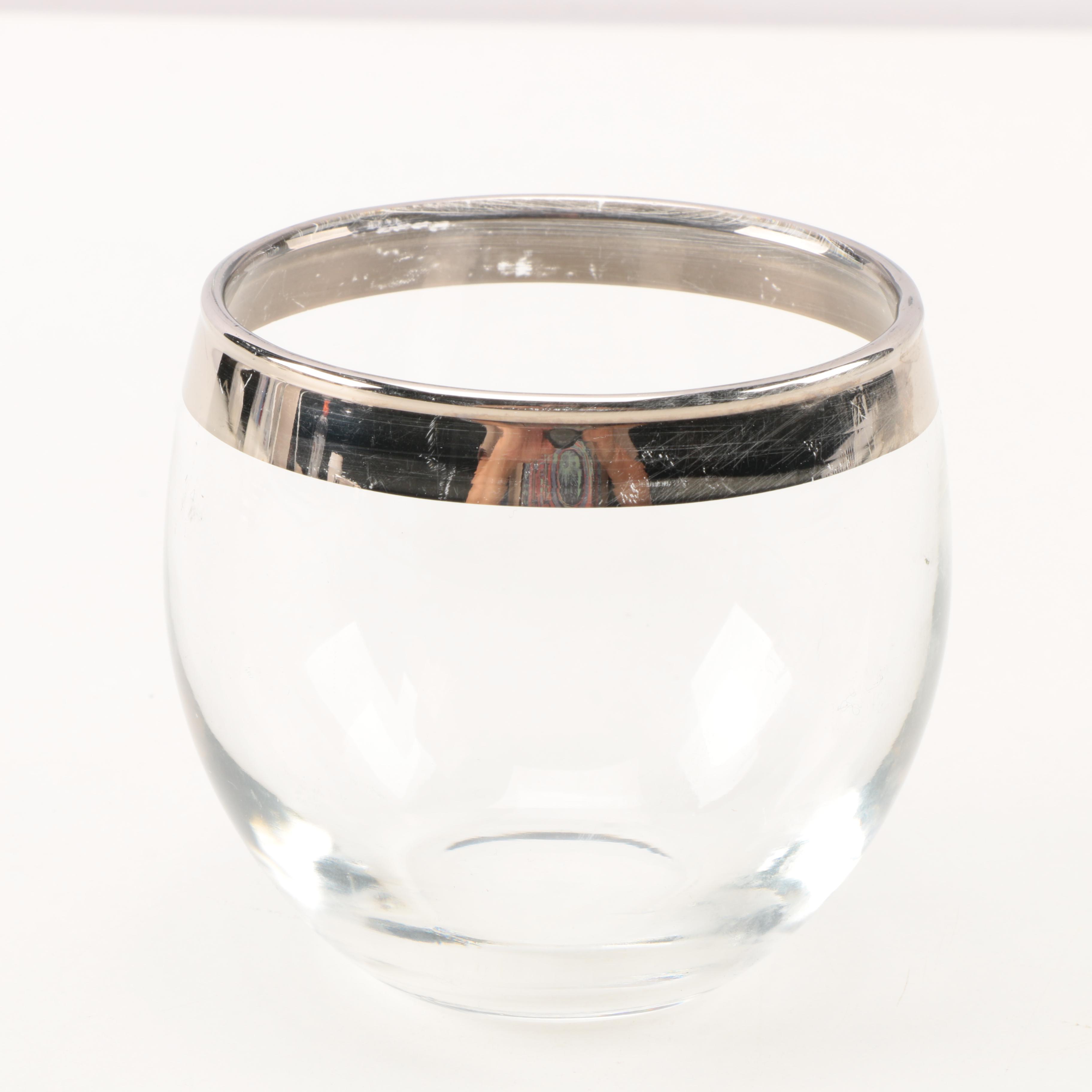 Mid Century Modern Pitcher and Glassware After Dorothy Thorpe