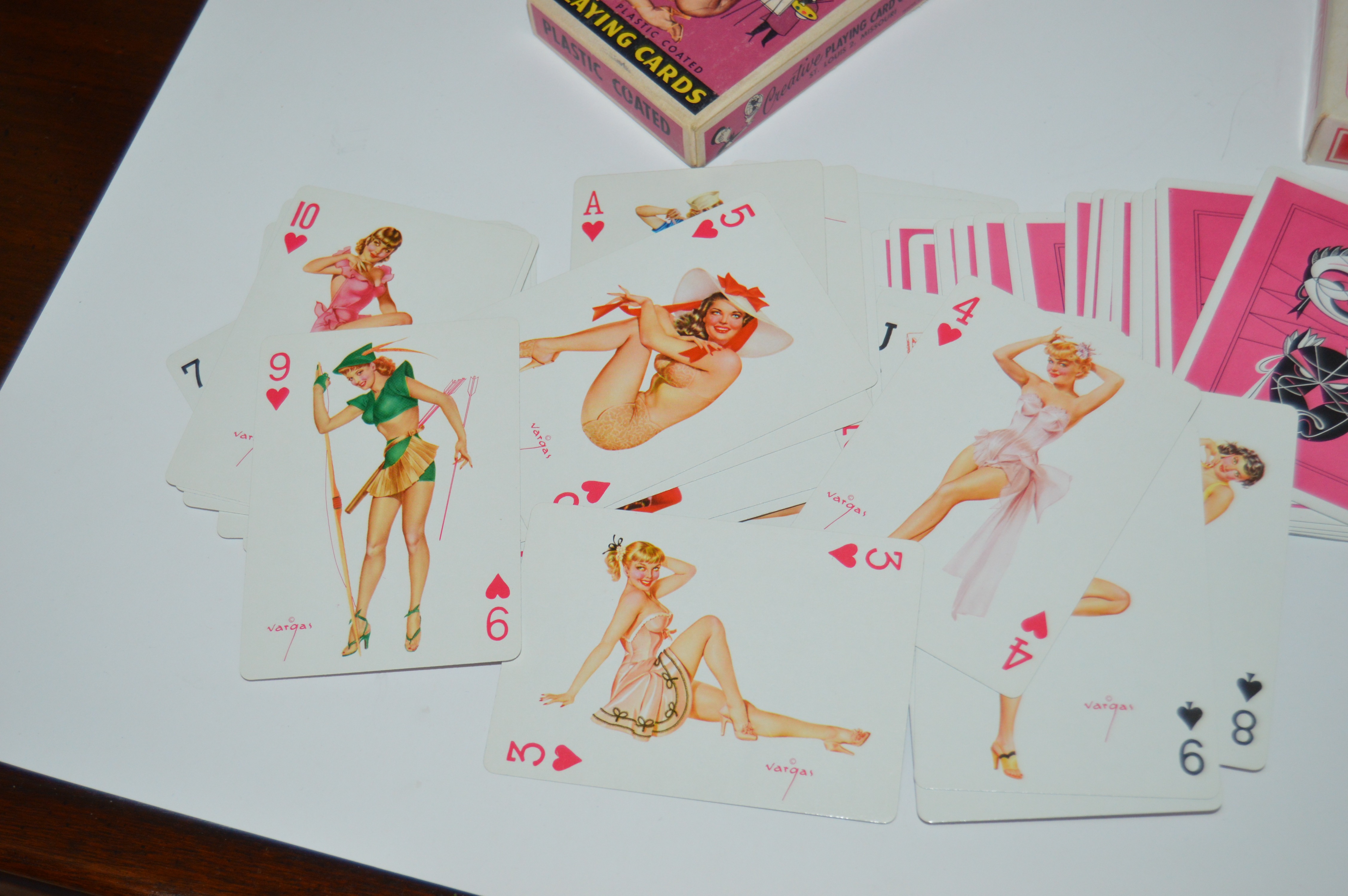 Vintage Vargas and Glamour Girl Pin-Up Cards