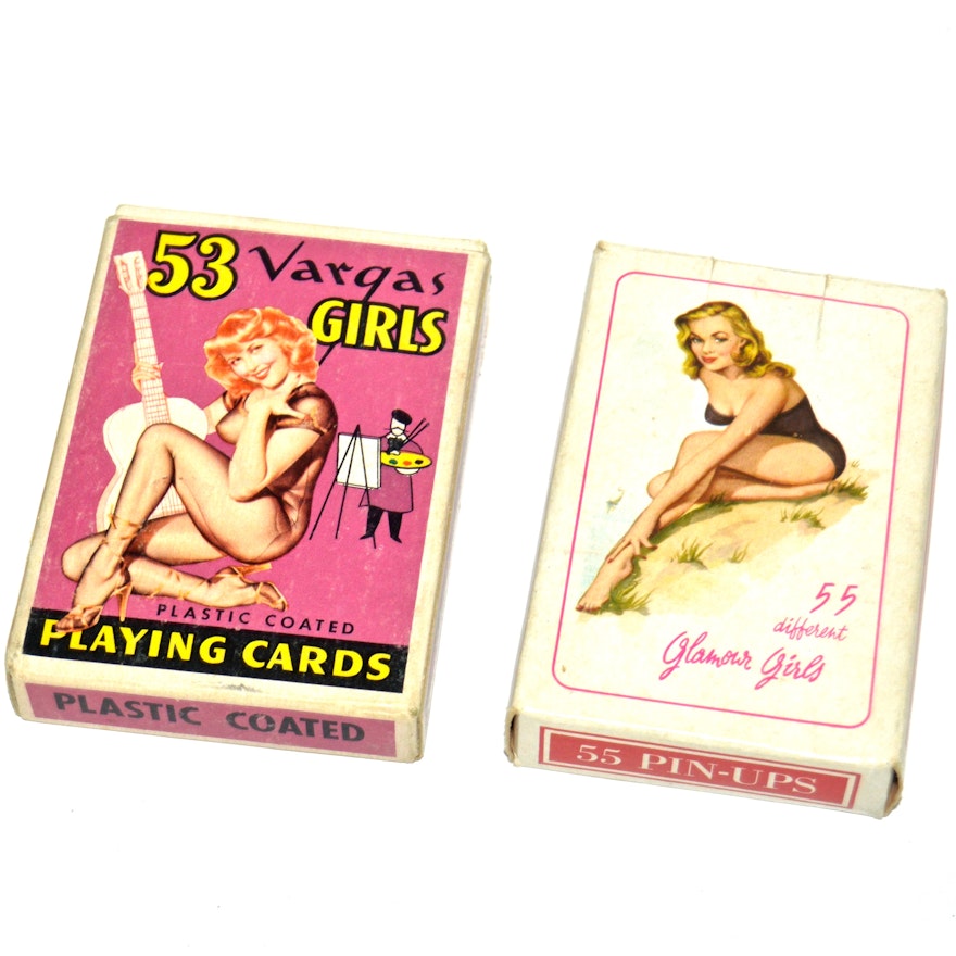 Vintage Vargas and Glamour Girl Pin-Up Cards