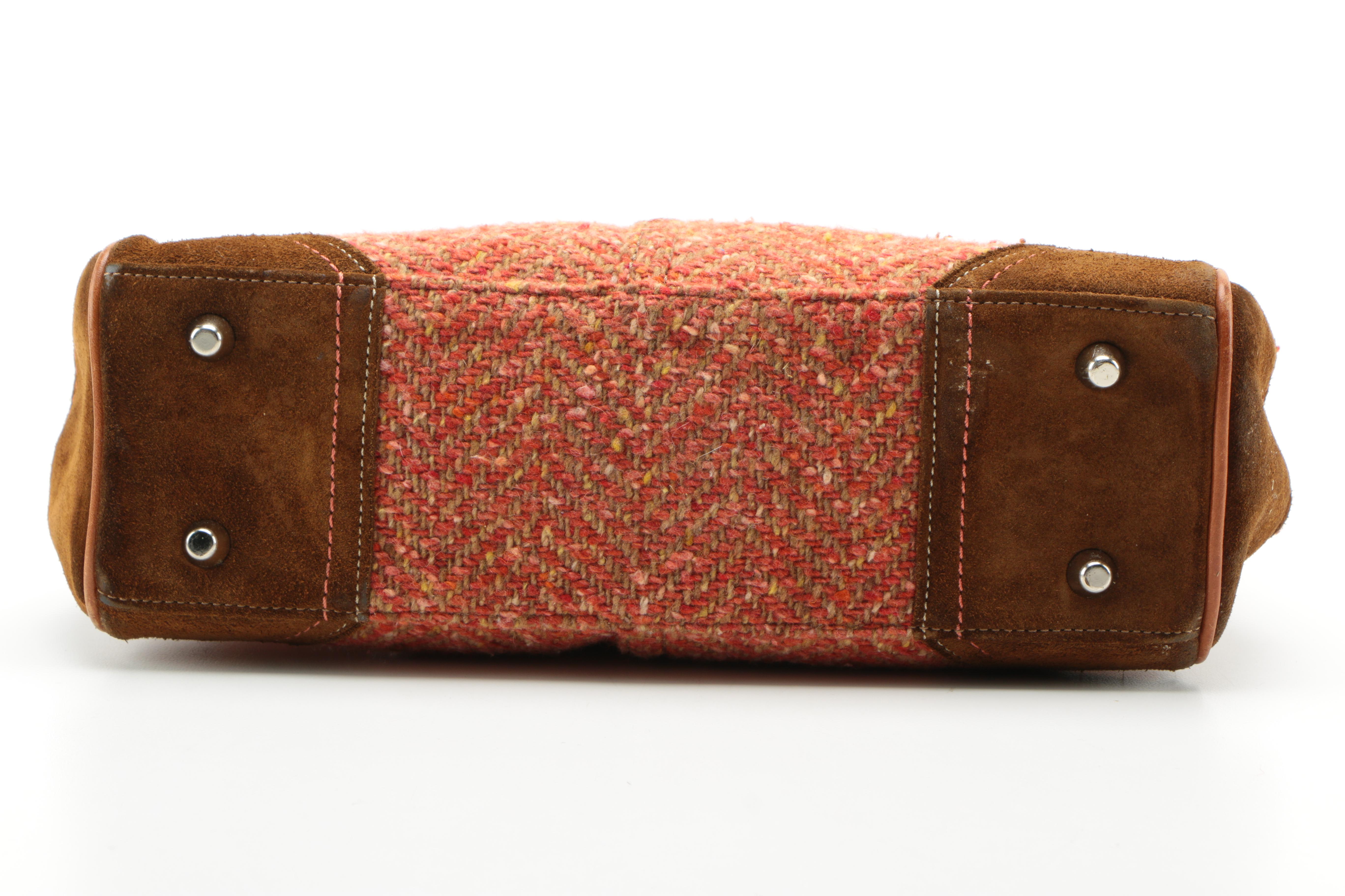 Coach Herringbone Handbag