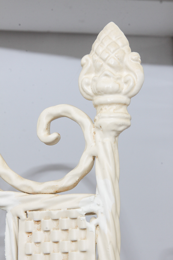 Wrought Iron Trifold Screen