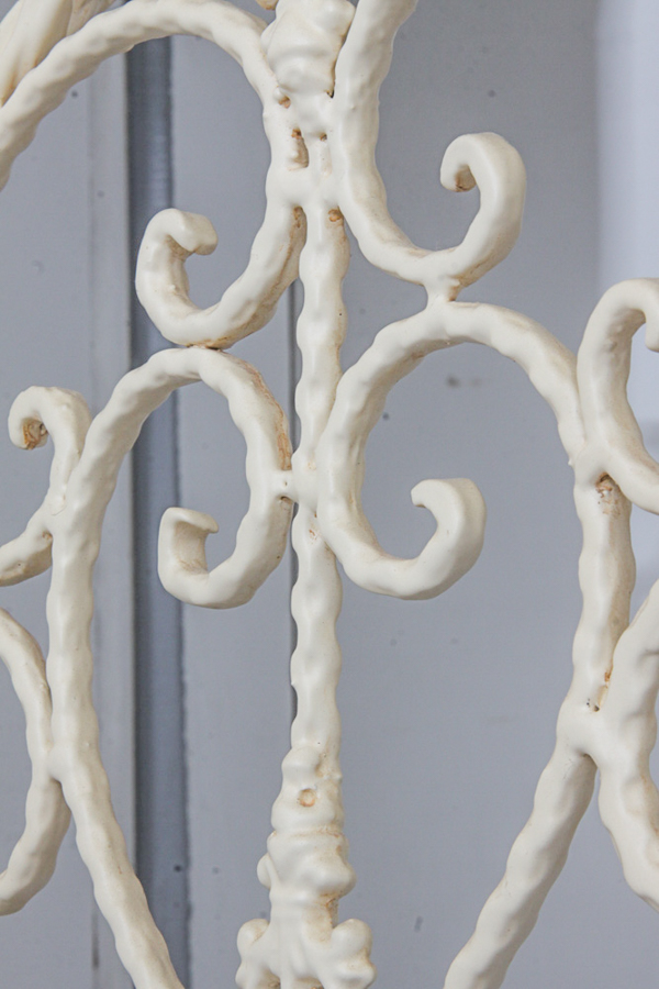 Wrought Iron Trifold Screen