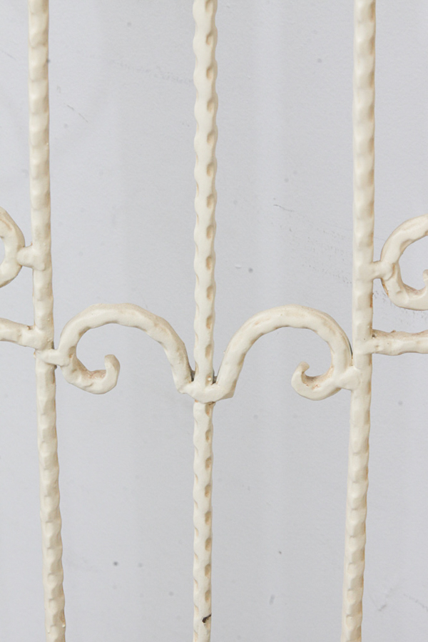 Wrought Iron Trifold Screen