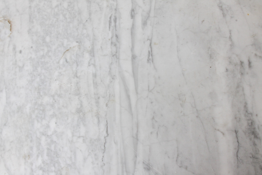 Victorian Style Marble Top Carved Wood Table