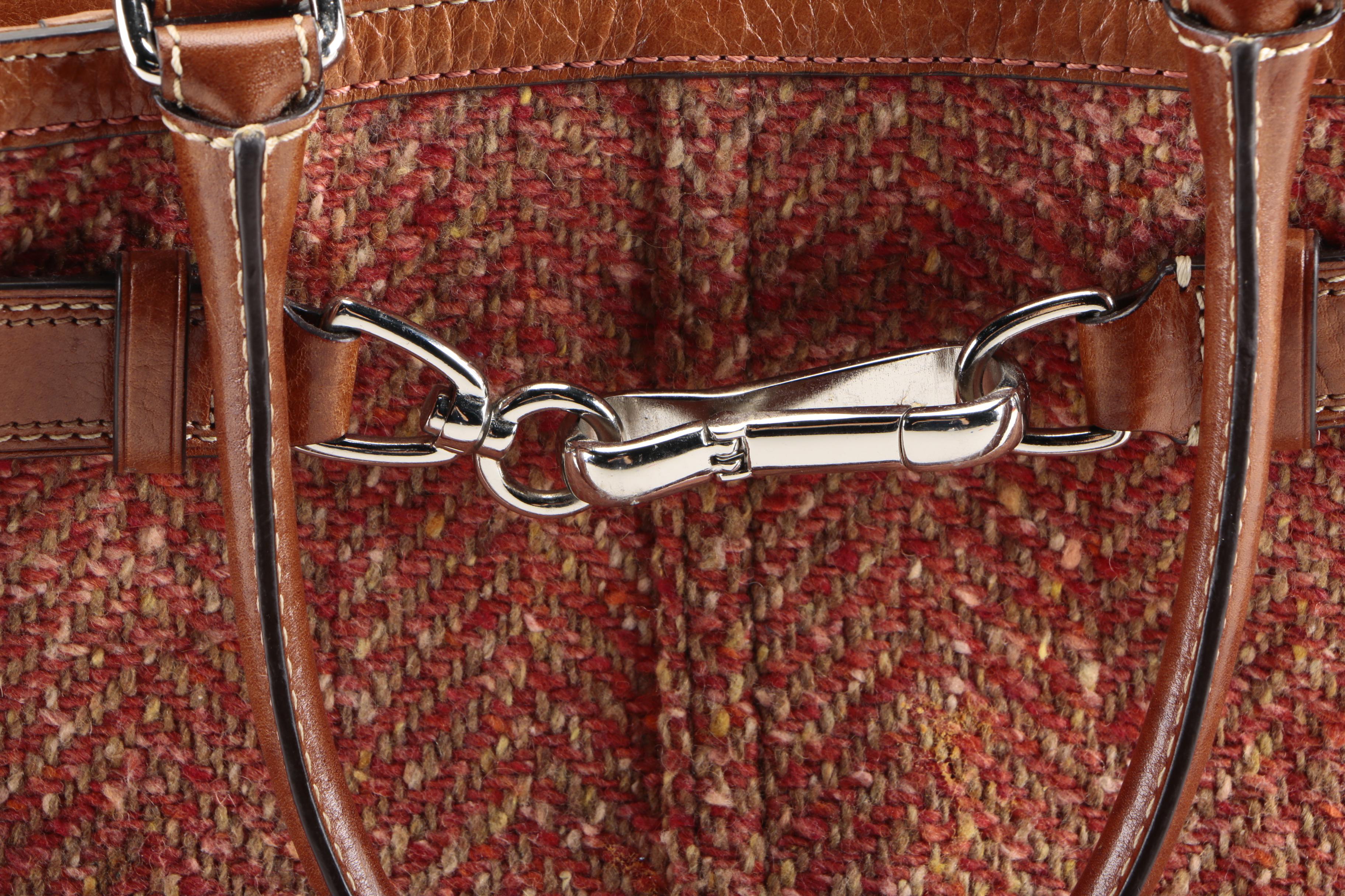 Coach Herringbone Handbag