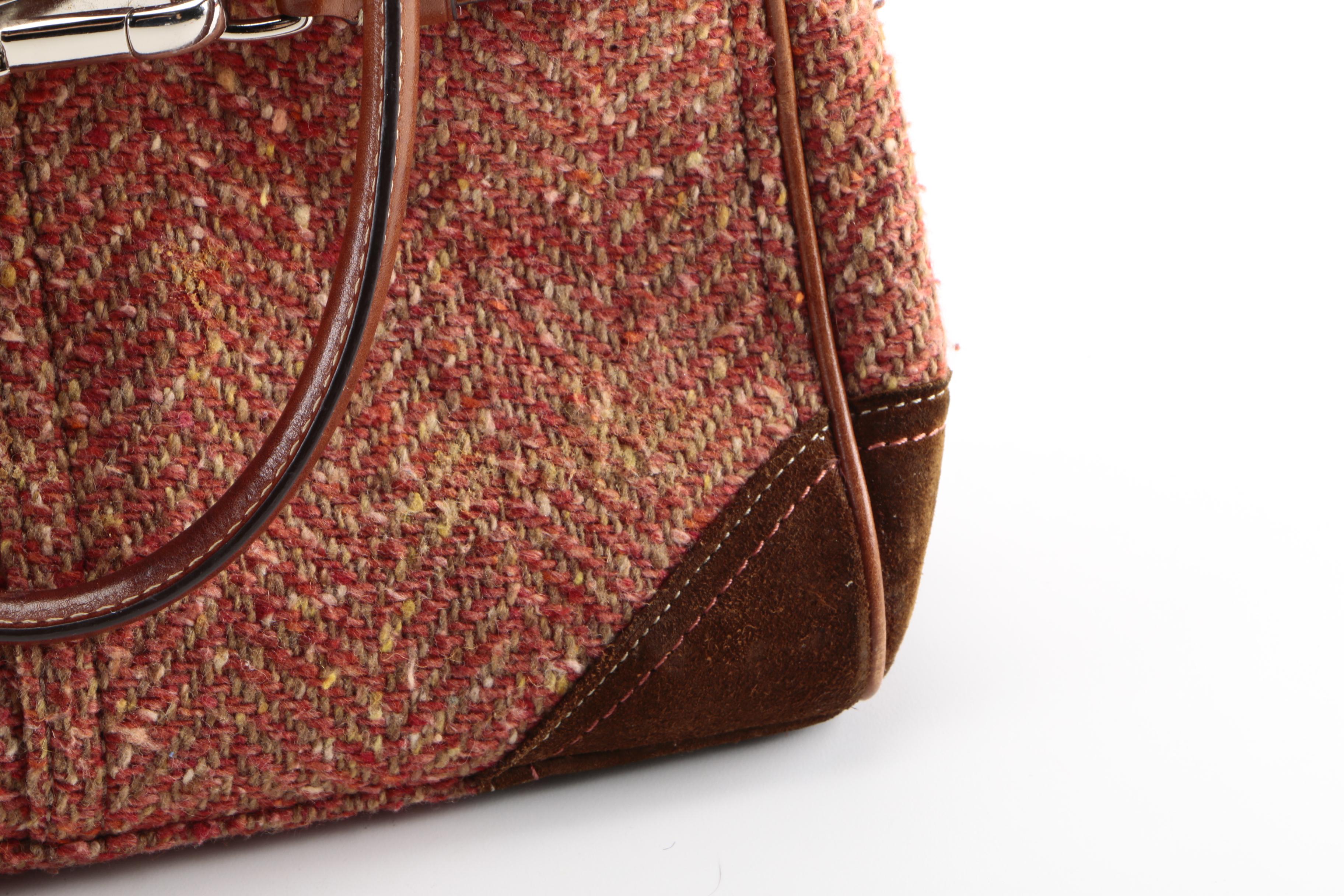 Coach Herringbone Handbag