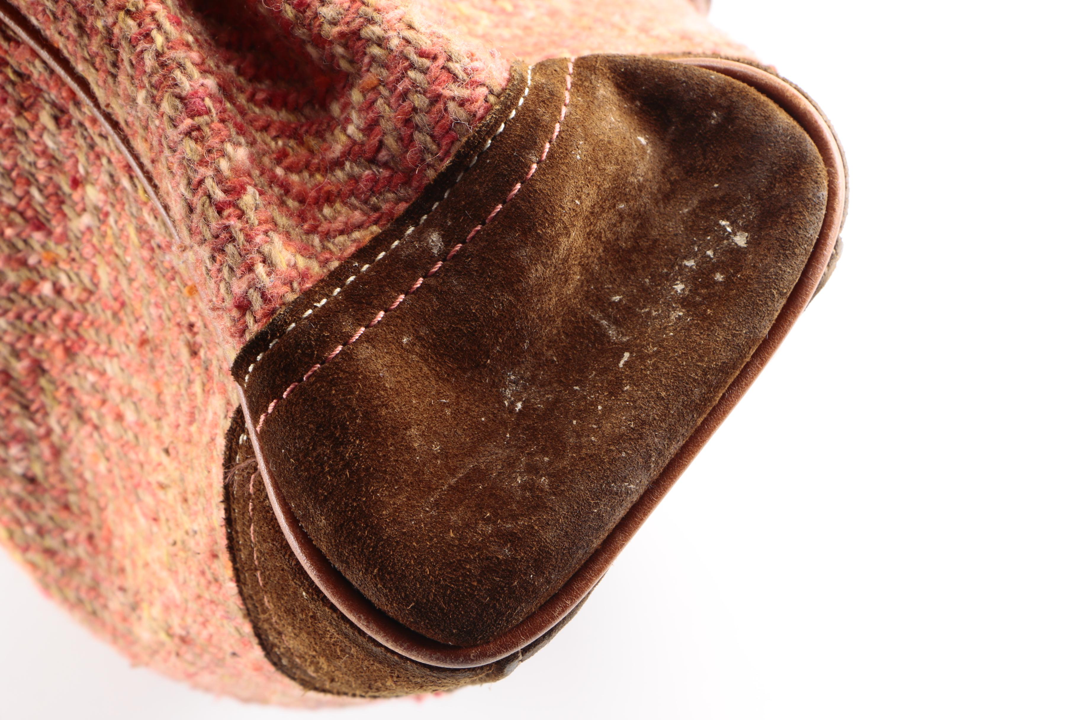 Coach Herringbone Handbag