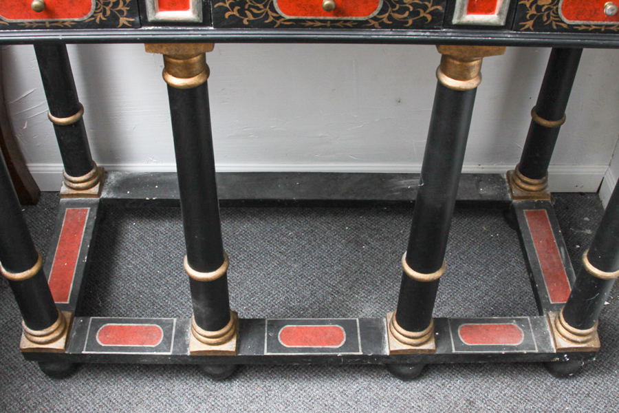 Continental Style Valuables Cabinet-on-Stand