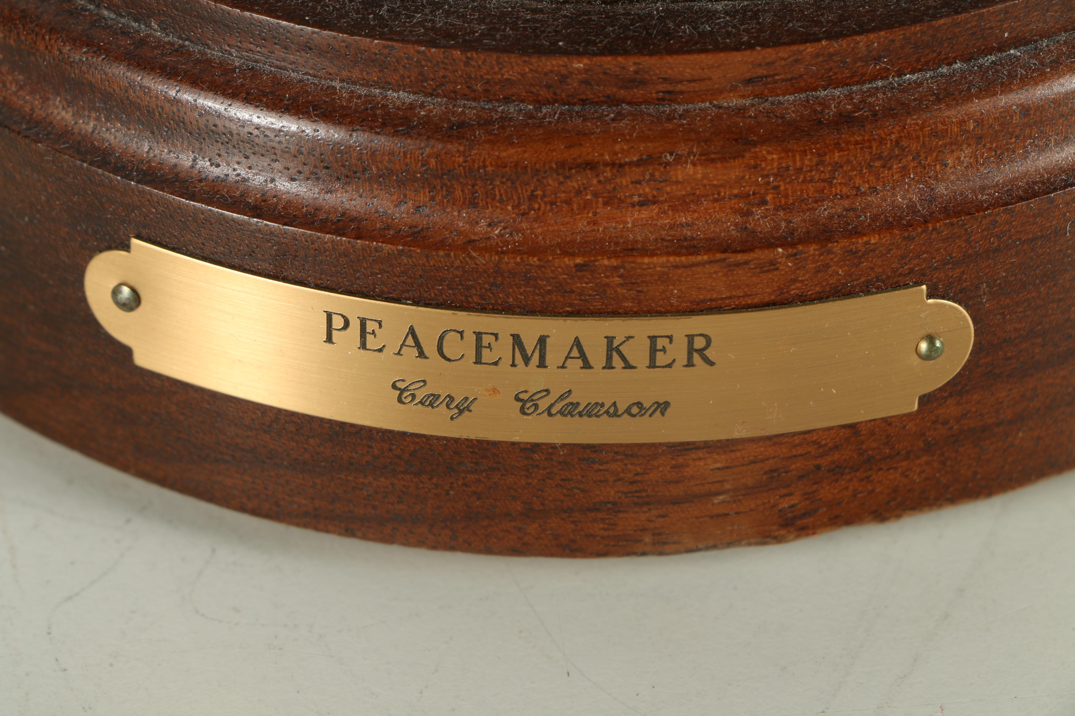 Cary Clawson Limited Edition Bronze Sculpture "The Peacemaker"