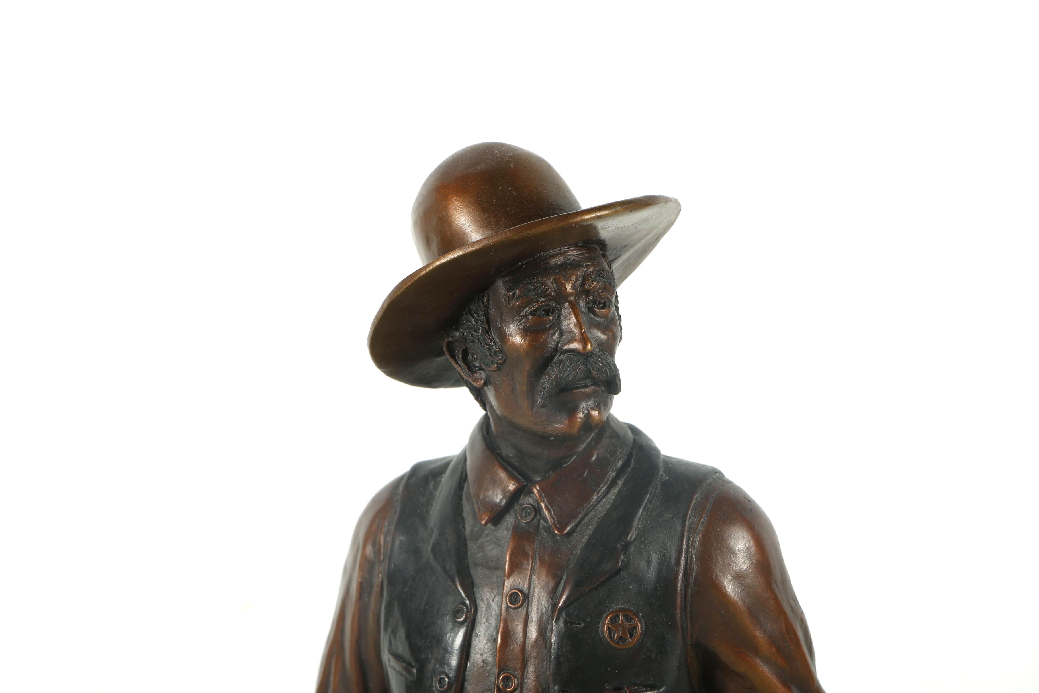 Cary Clawson Limited Edition Bronze Sculpture "The Peacemaker"