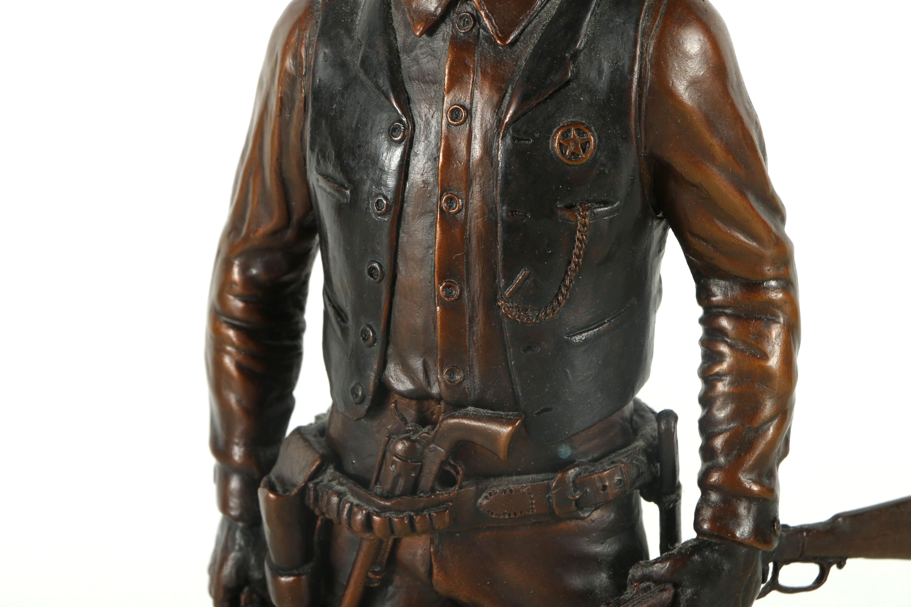 Cary Clawson Limited Edition Bronze Sculpture "The Peacemaker"