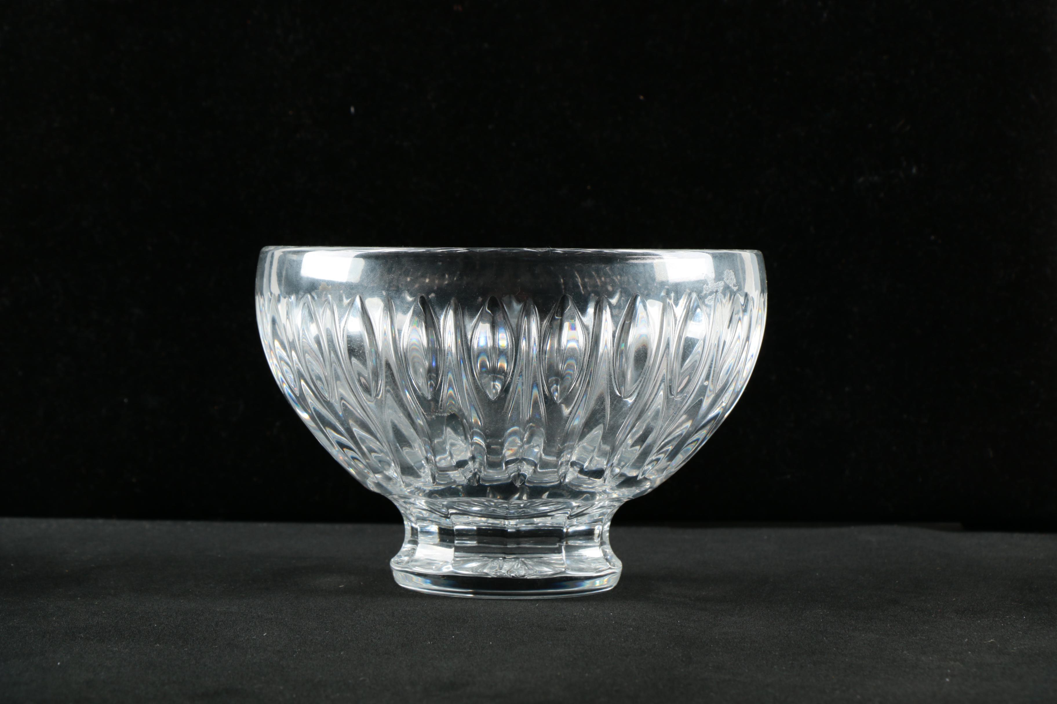 Marquis by Waterford Crystal Bowl and Lidded Dish