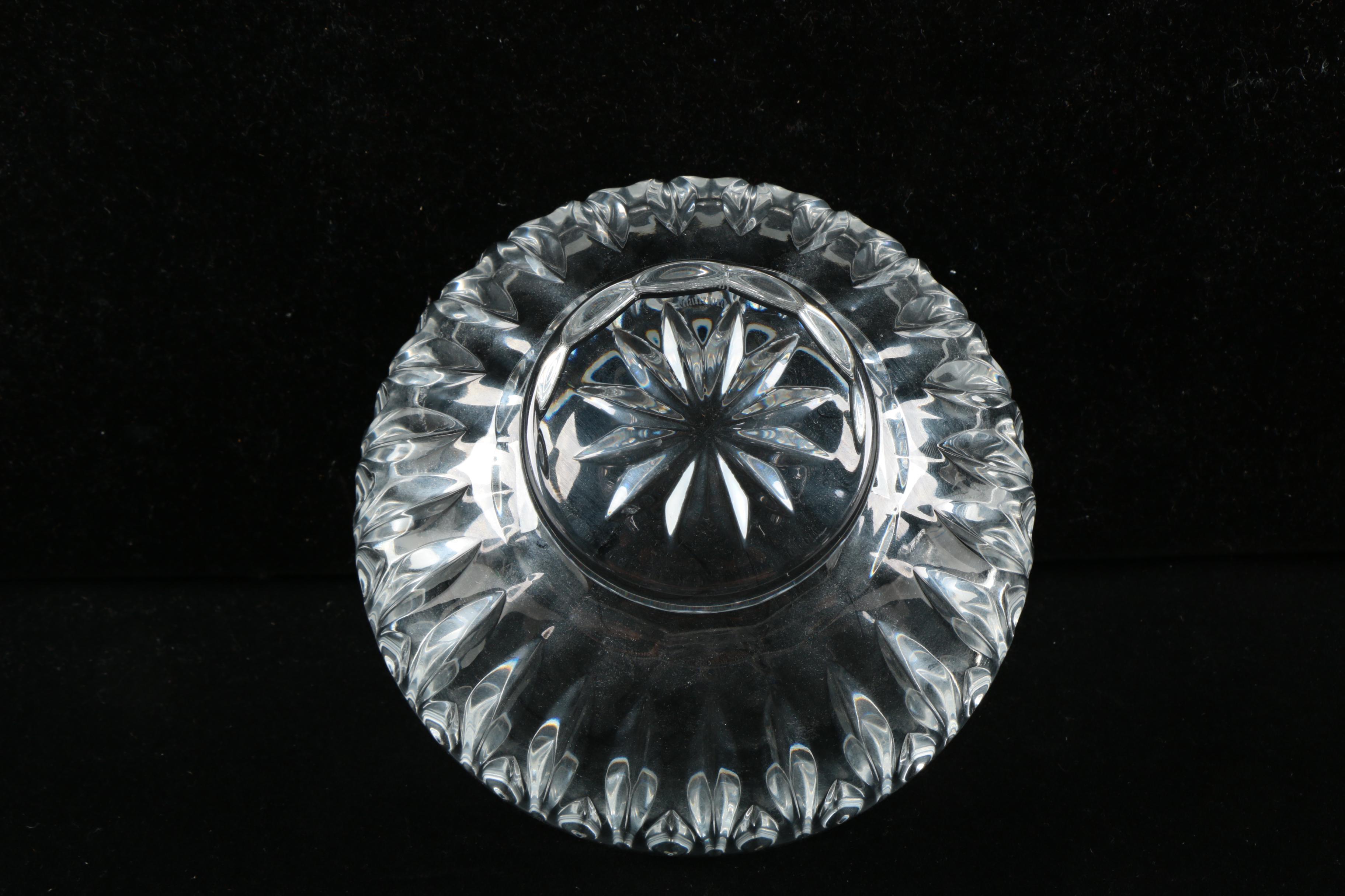 Marquis by Waterford Crystal Bowl and Lidded Dish