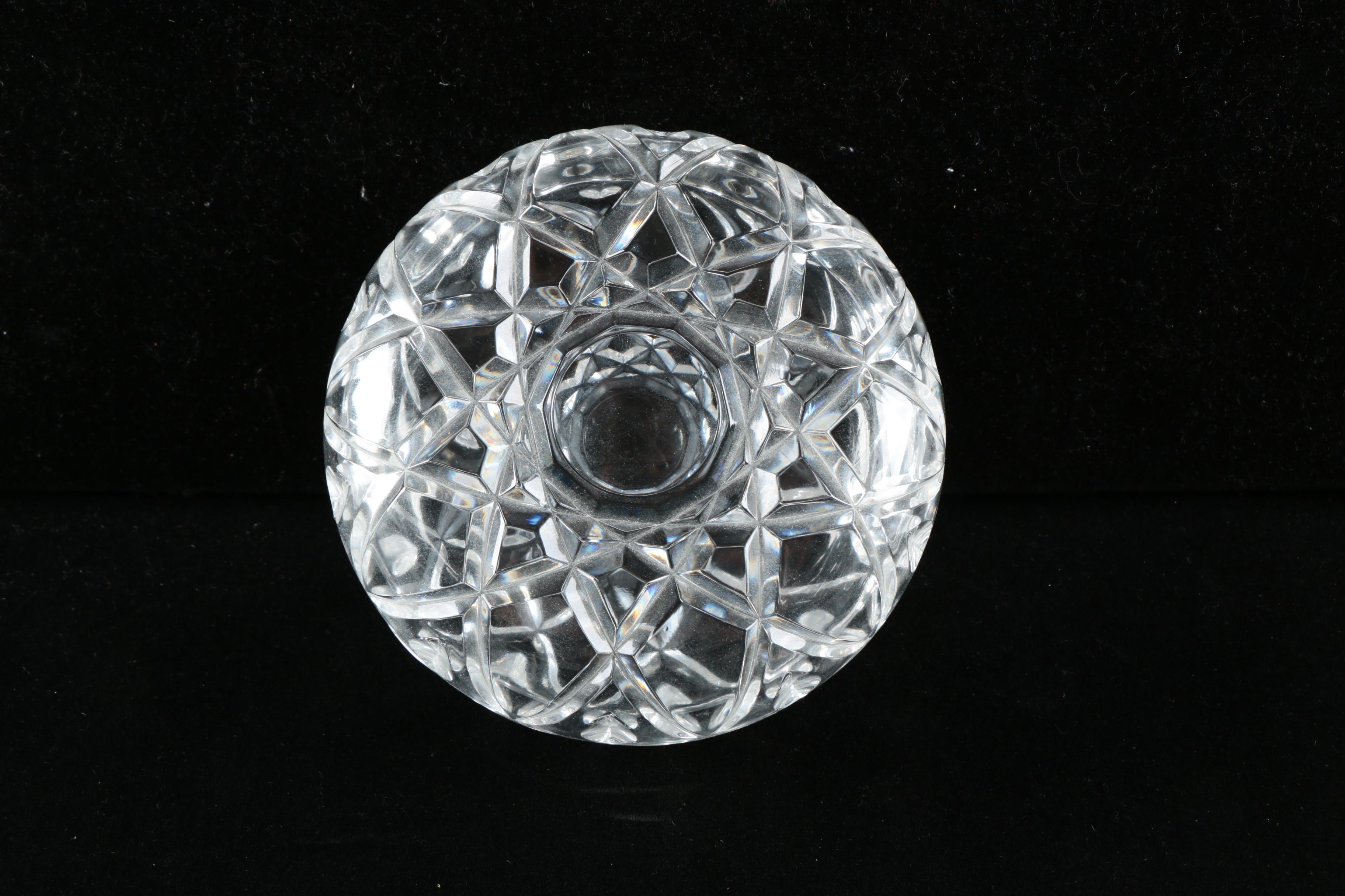 Marquis by Waterford Crystal Bowl and Lidded Dish