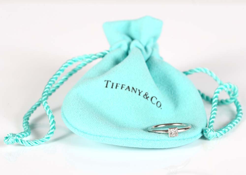 Tiffany & Co Platinum Diamond Ring